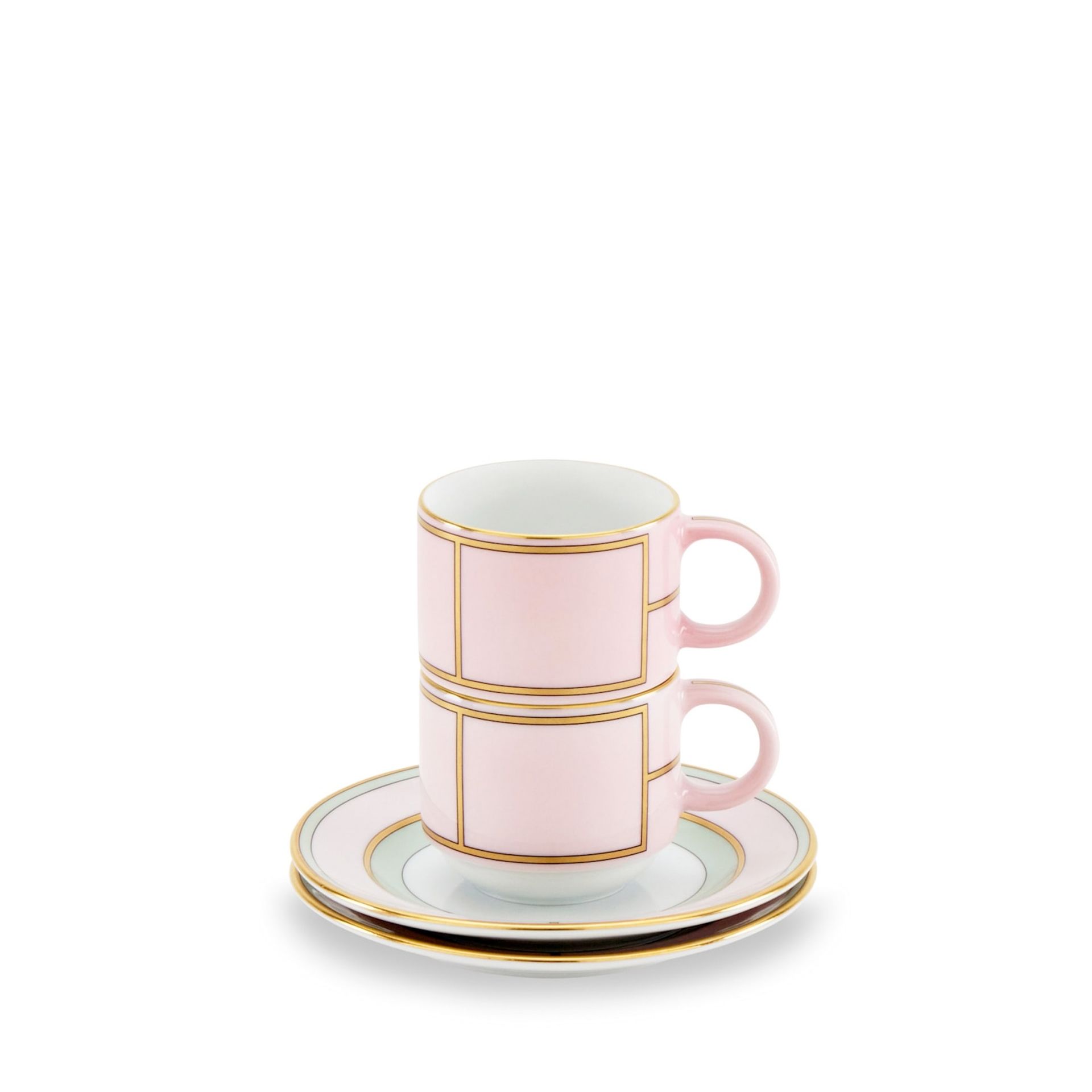 Ginori 1735 Servizio Da Caffè Per Due Diva Rosa  008RG00 FW4301LXGENG00134902