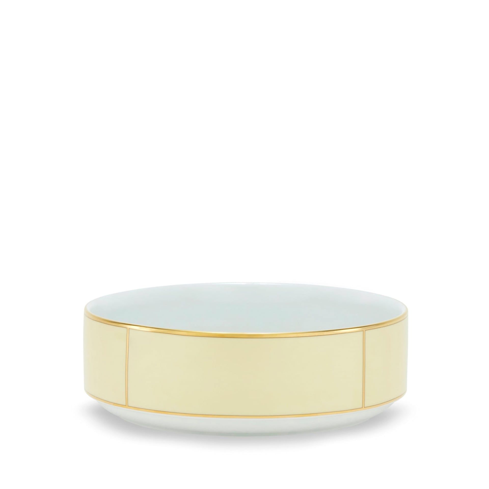 GINORI 1735 Insalatiera Diva Giallo H 8 CM - Ø 24 CM 008RG00 FZP001012600G00134901