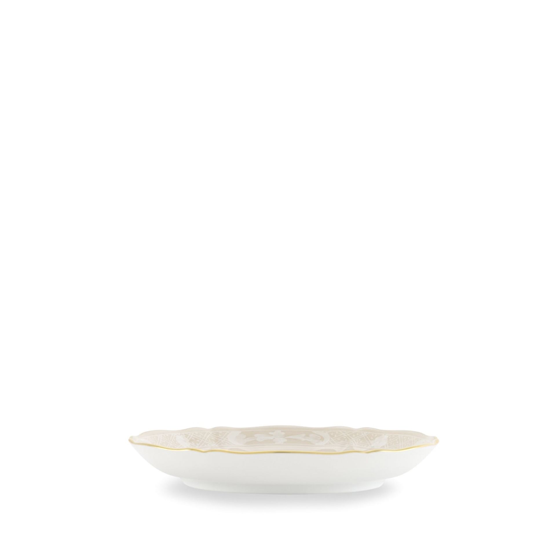 GINORI 1735 Piatto Da Tè Oriente Italiano Meringa Ø 15 CM 003RG00 FPT401010150G00135700
