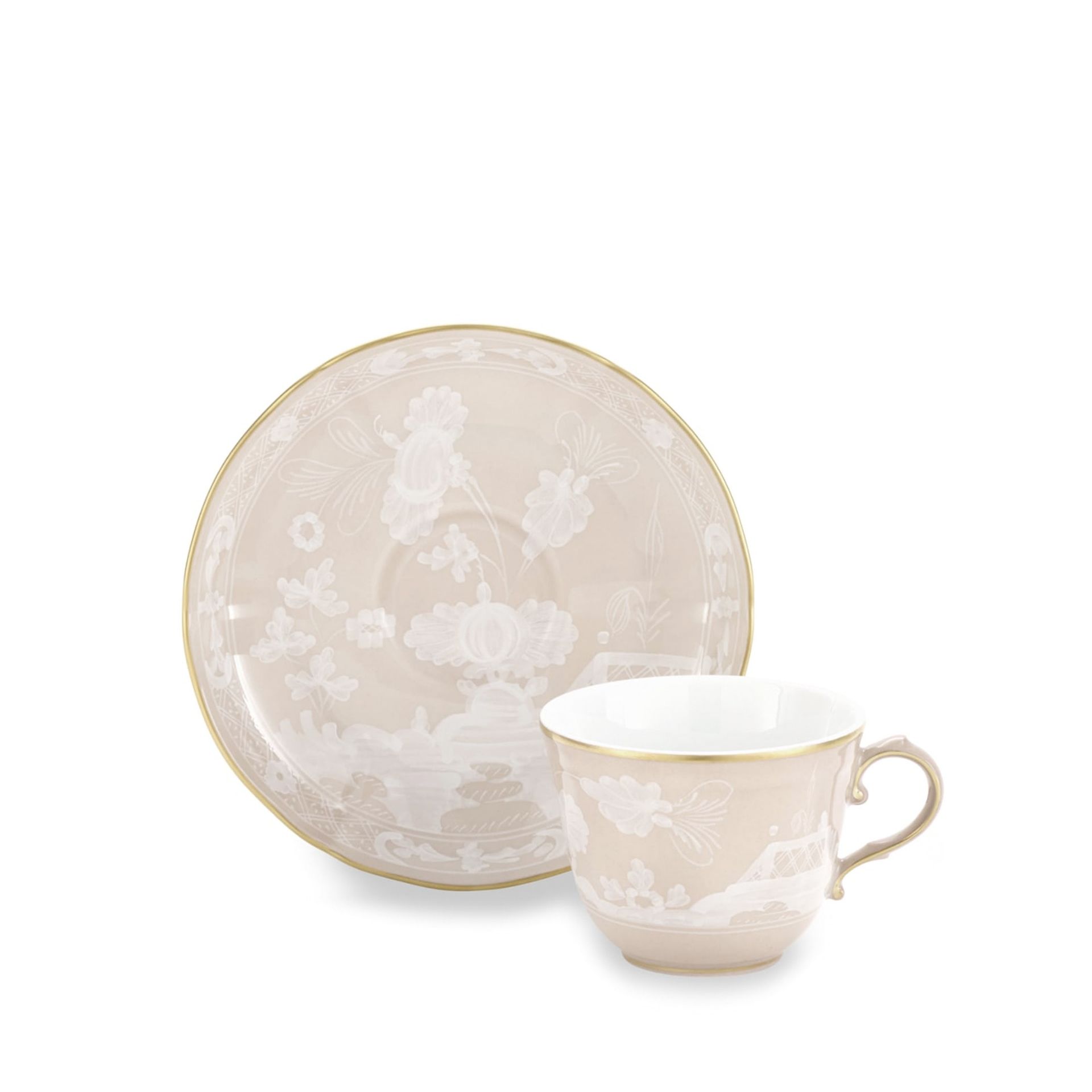 GINORI 1735 Tazza Da Caffè Oriente Italiano Meringa H 5.6 CM / Ø 7.1 CM 003RG00 FTZ301010120G00135700