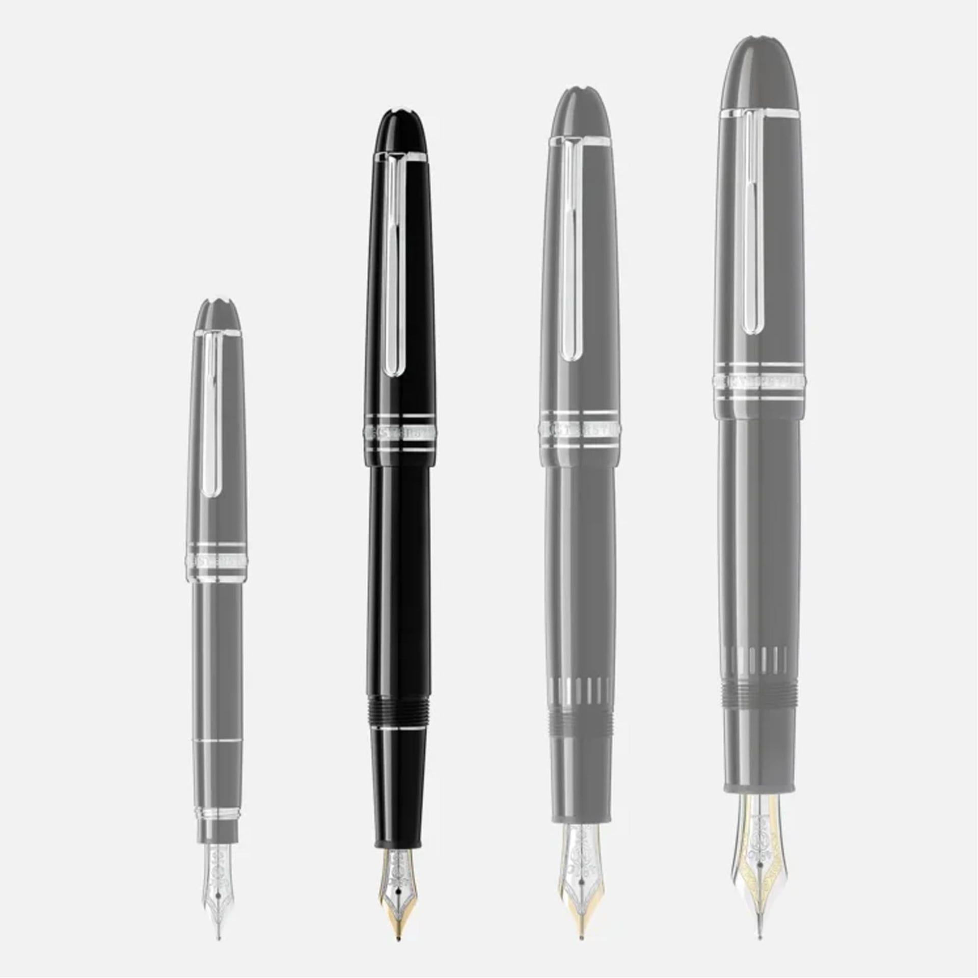 MONTBLANC Penna Stilografica Meisterstück Placcata in Platino Classique  106522
