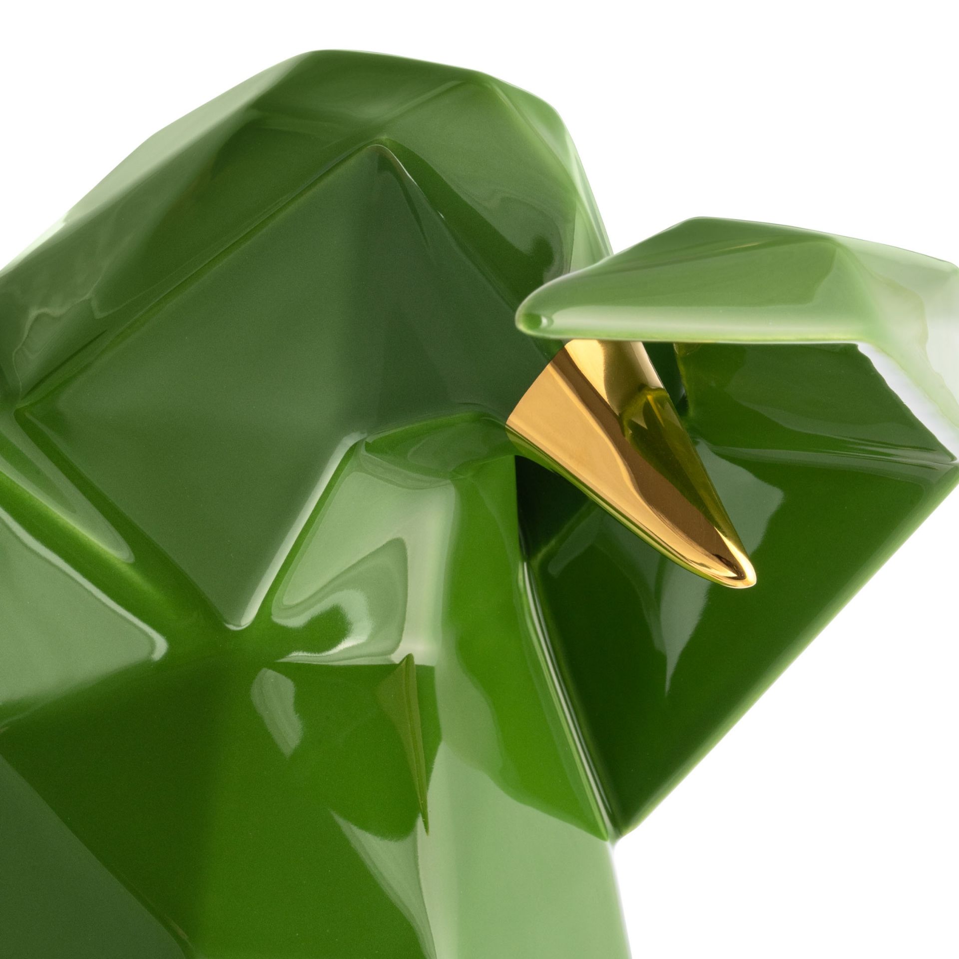 BOSA Scultura Dab Penguin Verde Pineta (Vittorio Gennari) 31 CM - H 38 CM A-24/79+04+04/29