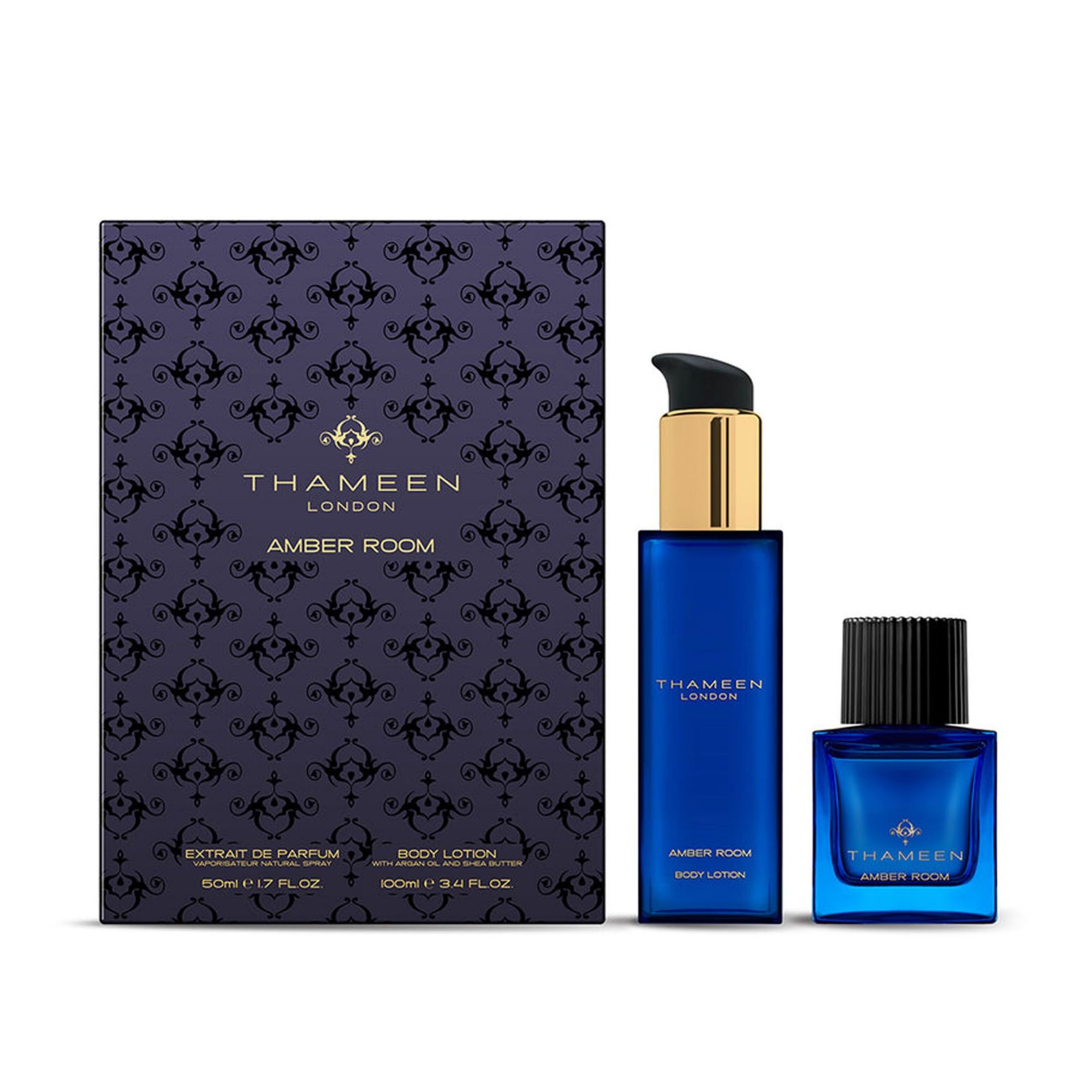 Thameen Amber Room Body Lotion Gift Set 50 + 100 ml ARGSBL1