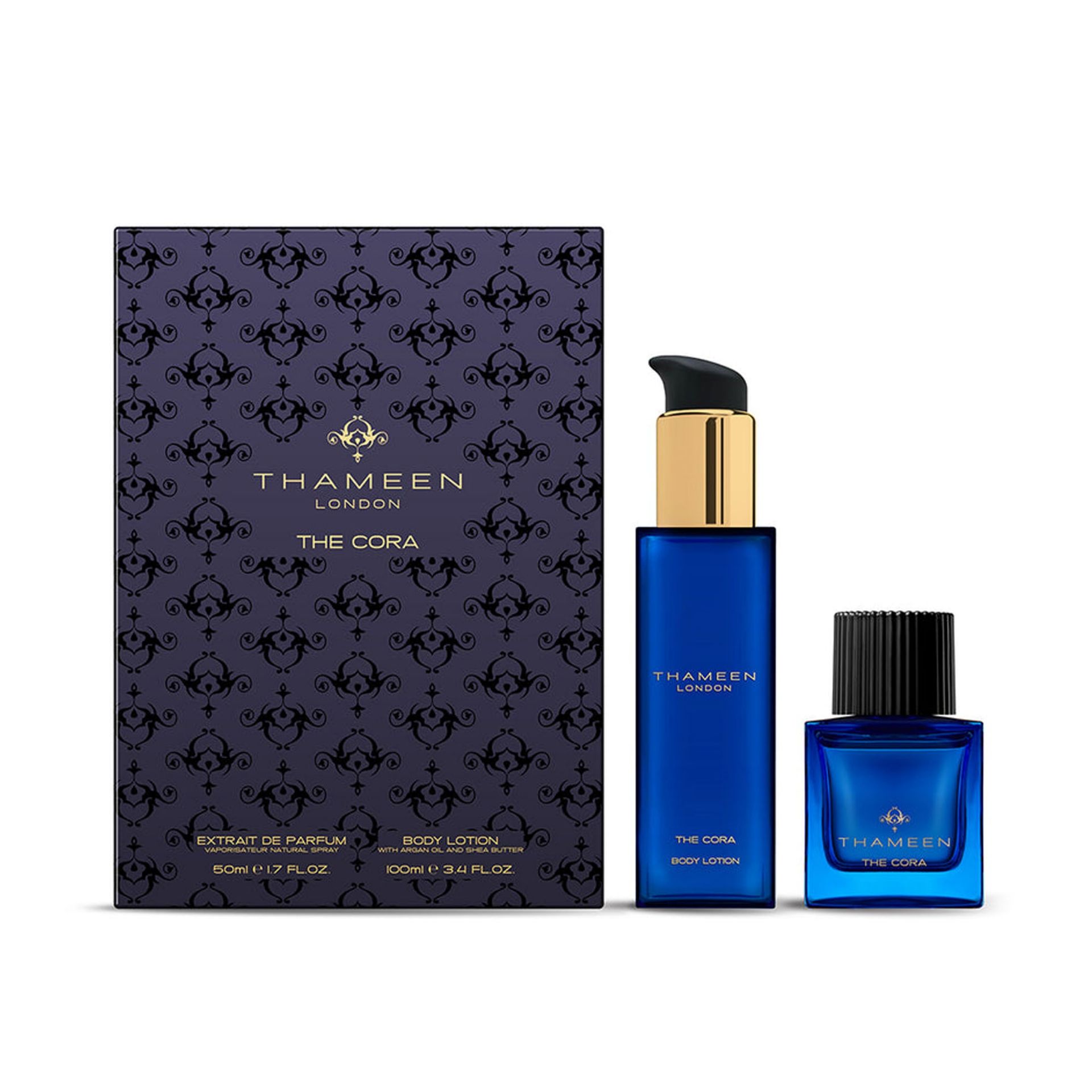 Thameen The Cora Body Lotion Gift Set 50 + 100 ml TCGSBL2