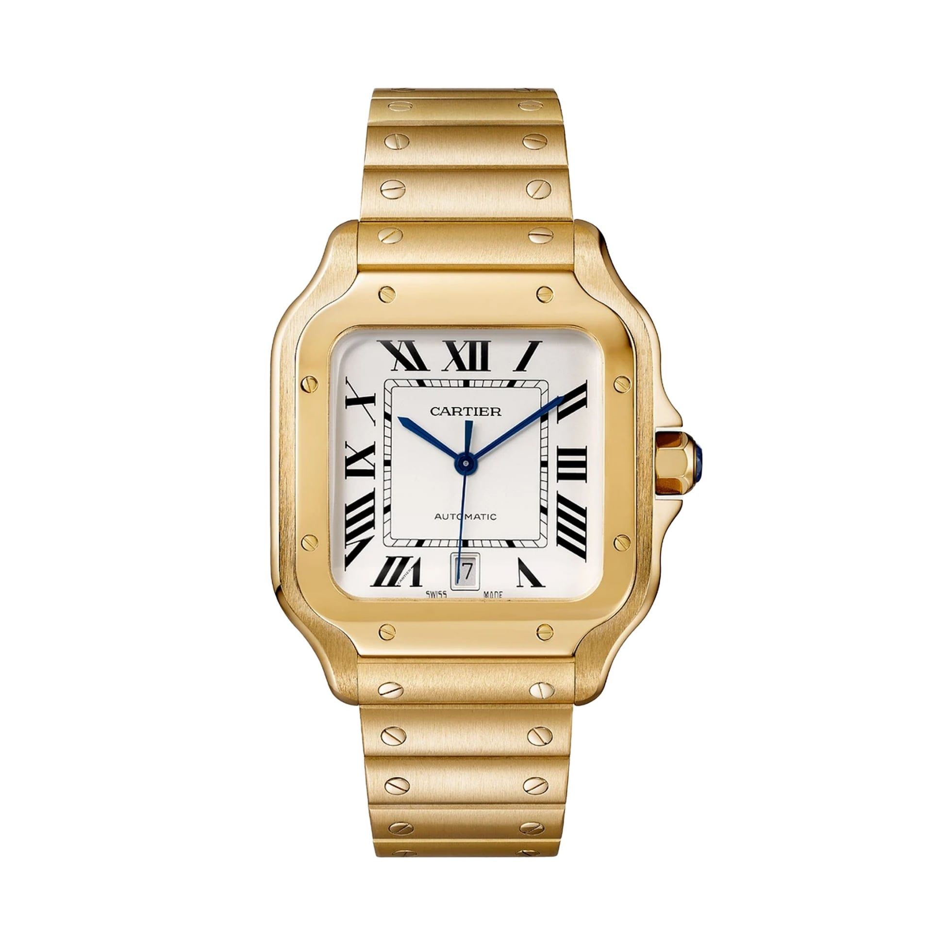 CARTIER Santos De Cartier Modello Grande, Oro Giallo 39,8 MM WGSA0029
