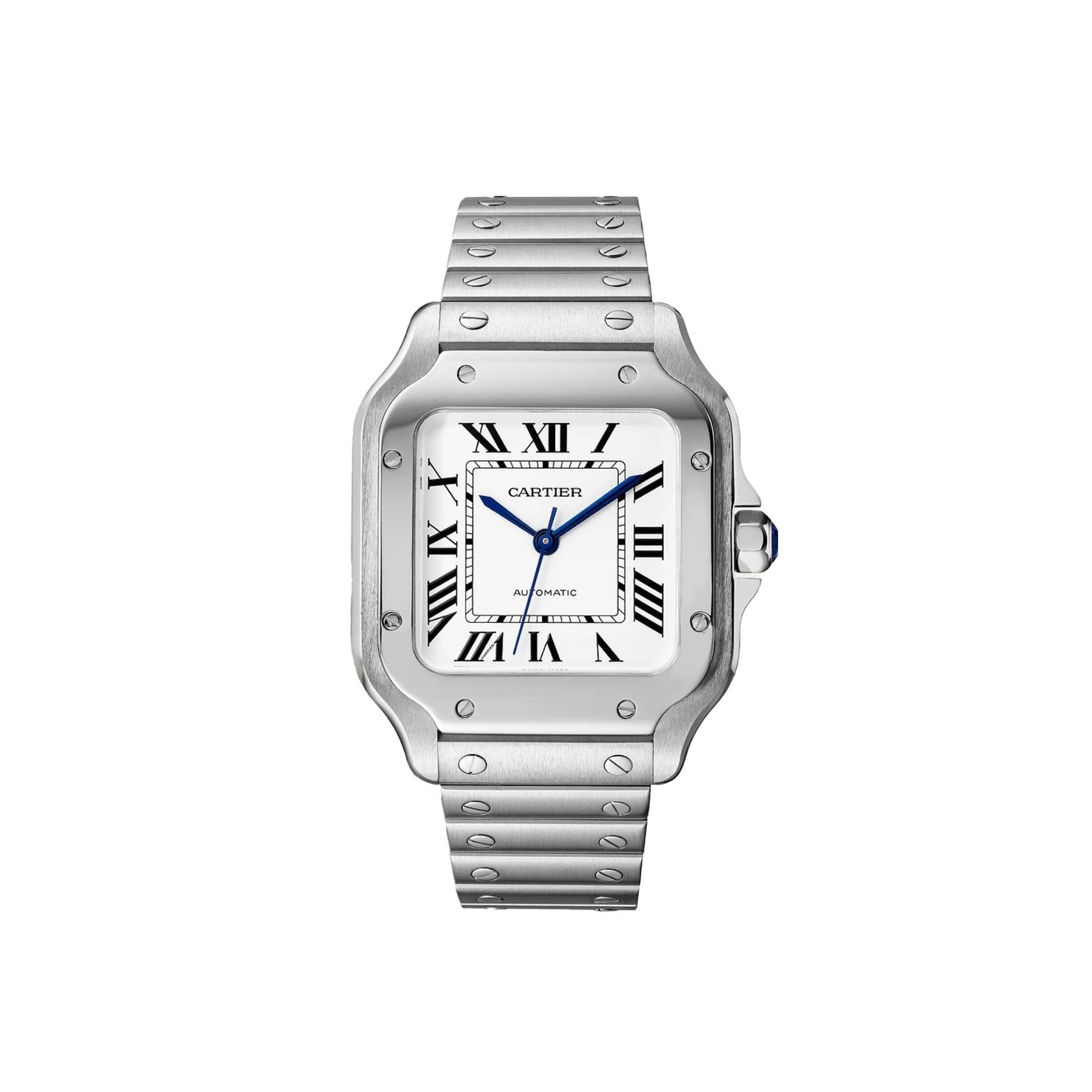 CARTIER Santos De Cartier Modello Medio, Acciaio 35,1  MM WSSA0029