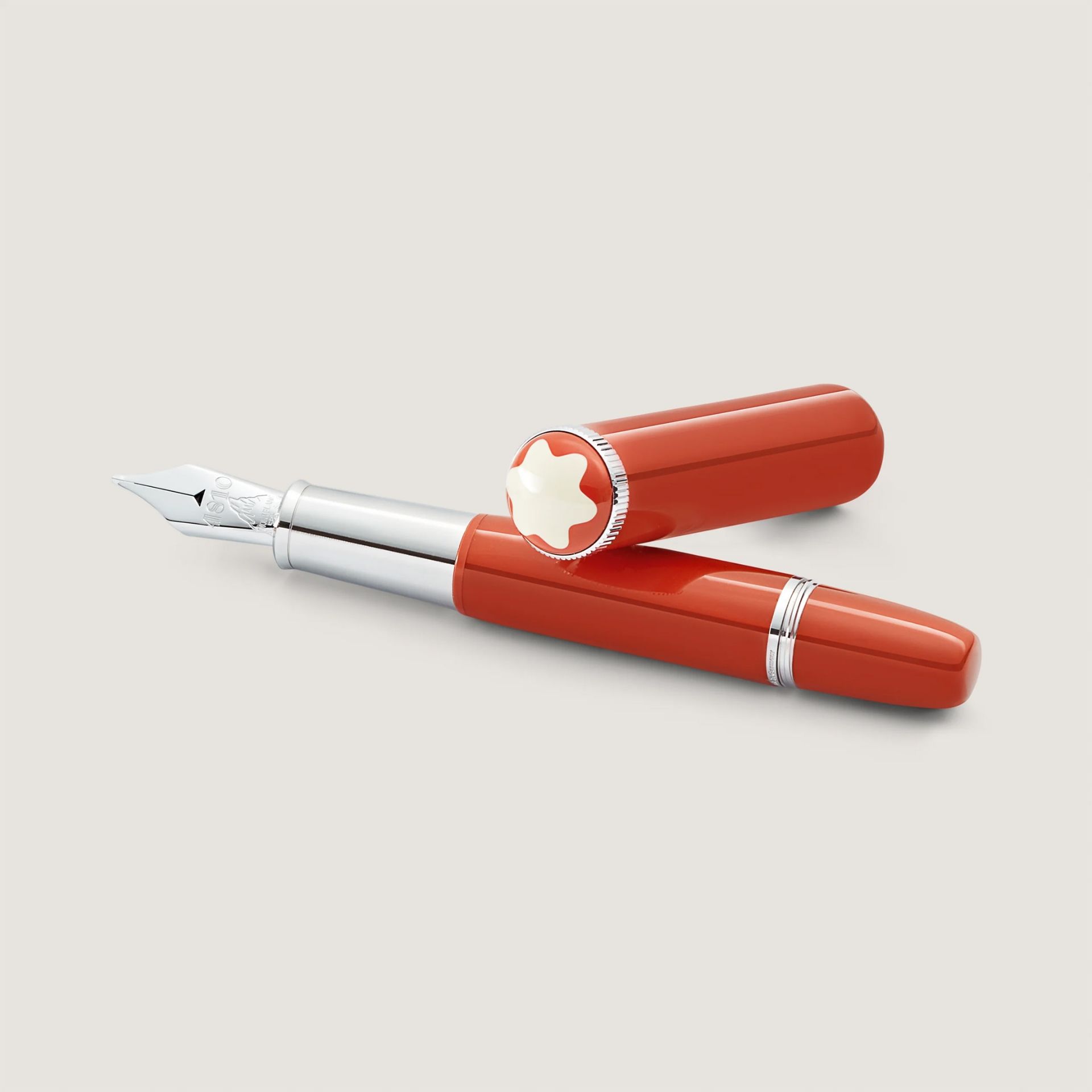 MONTBLANC Penna Stilografica Heritage Rouge et Noir Baby Edizione Speciale Corallo  127856