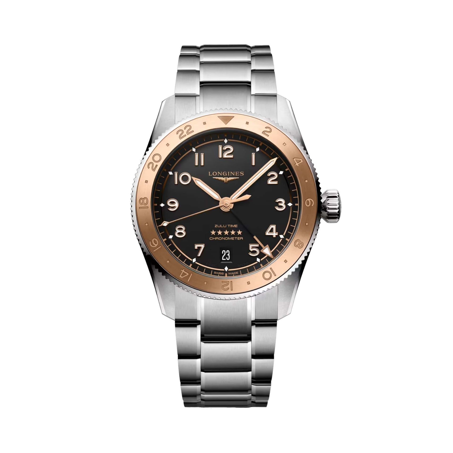 LONGINES Spirit Zulu Time 39 MM L3.803.5.53.6