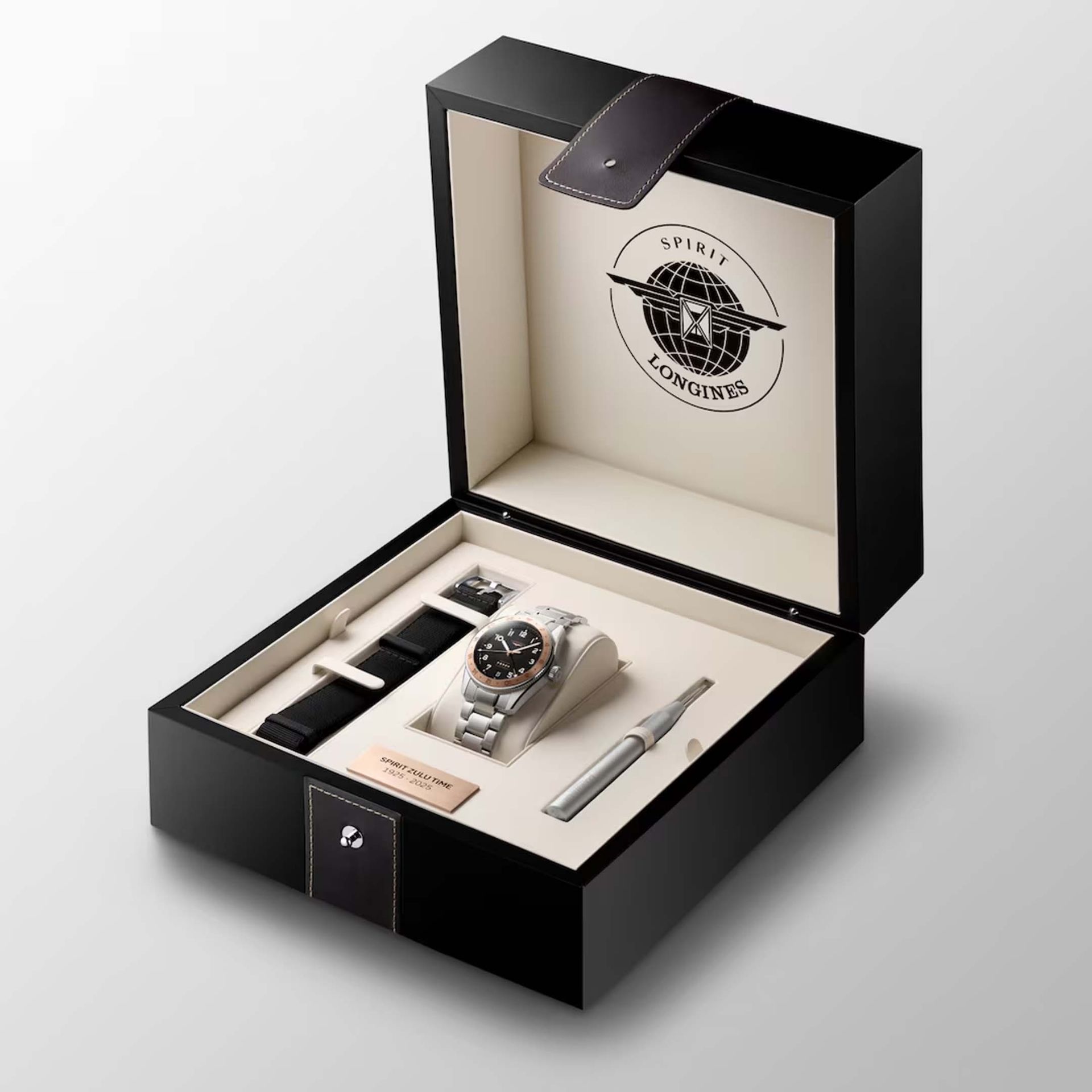 LONGINES Spirit Zulu Time 39 MM L3.803.5.53.6