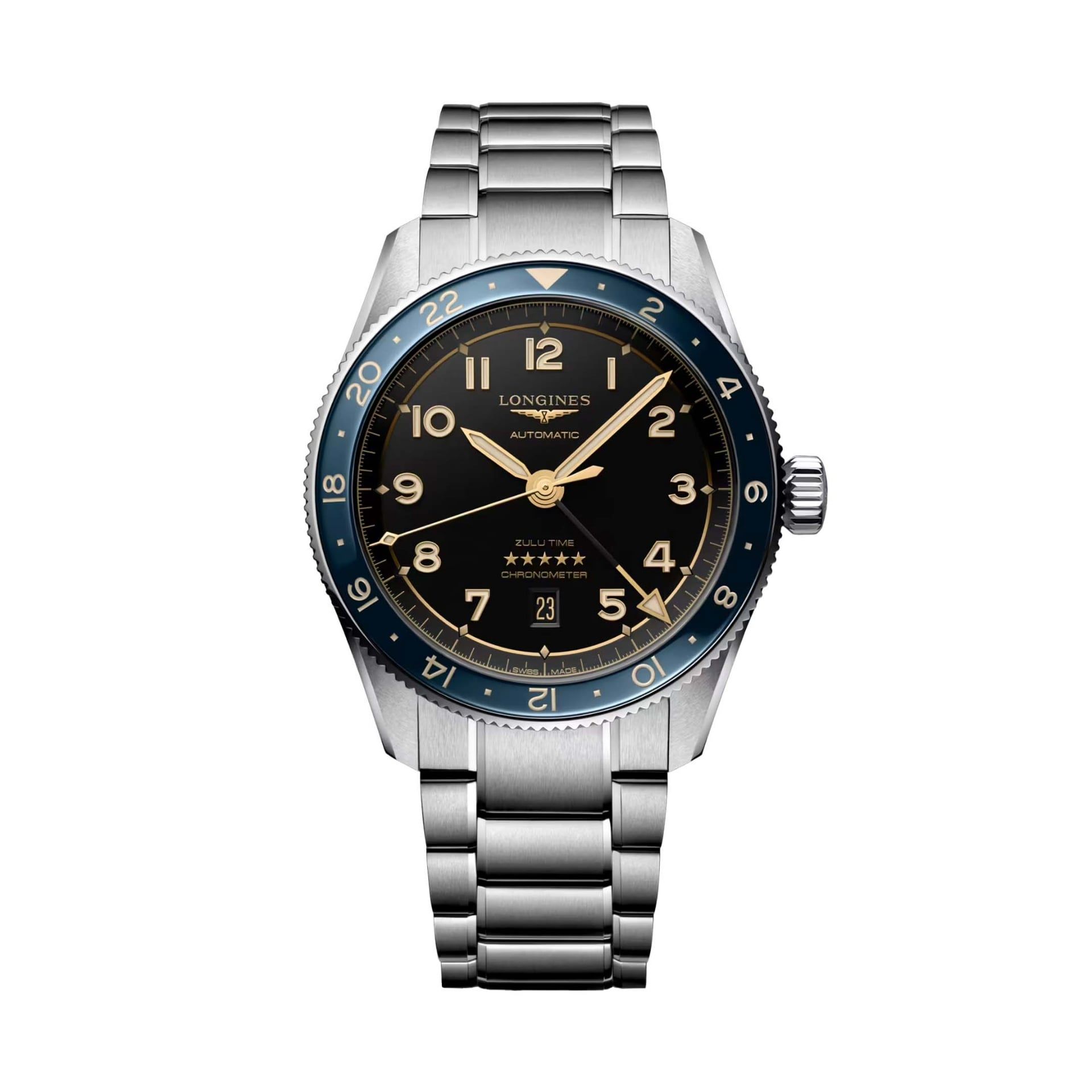 LONGINES Spirit Zulu Time 42 MM L3.812.4.60.6