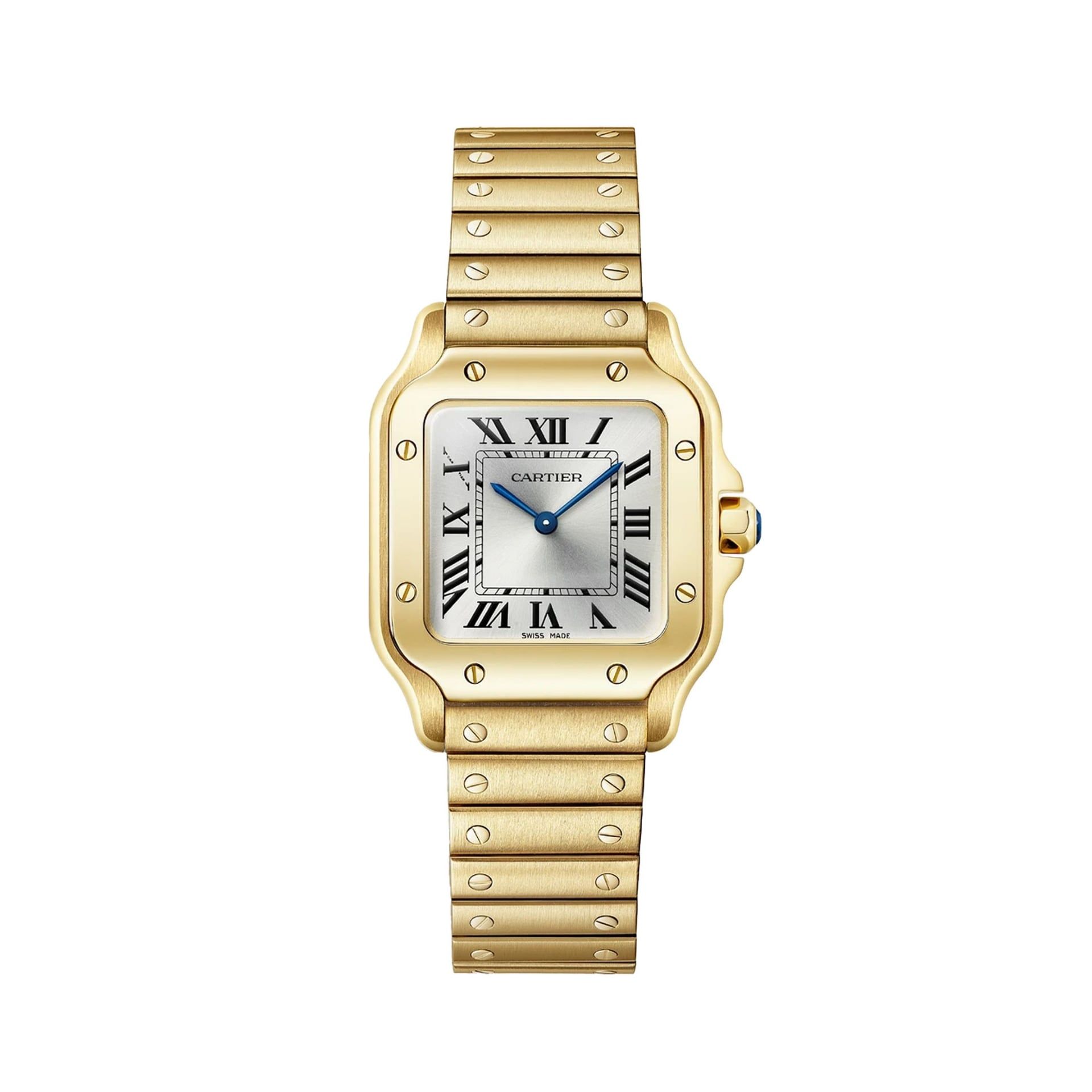 CARTIER Santos De Cartier Modello Piccolo, Oro 27 X 34,5 MM WGSA0107