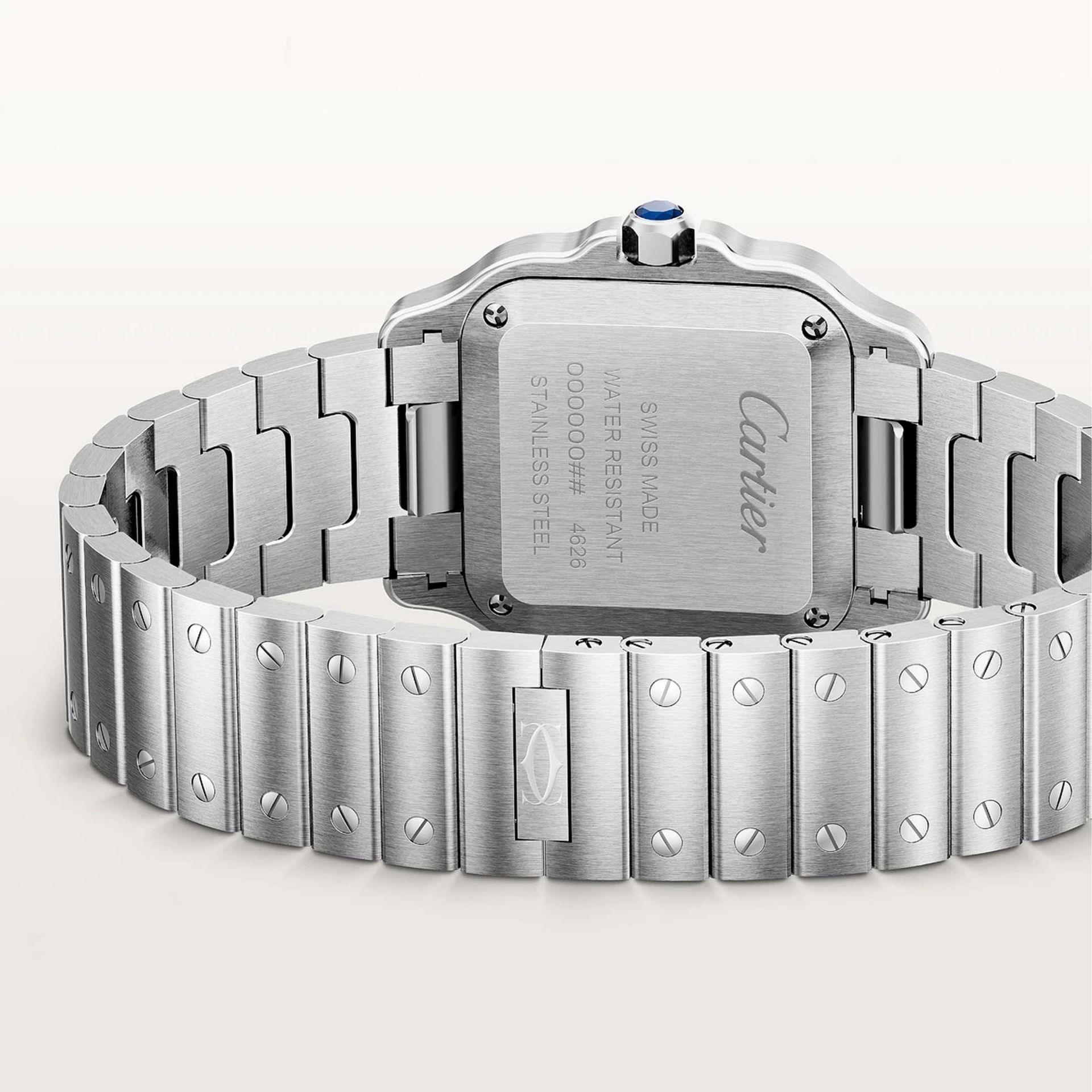 CARTIER Santos De Cartier Modello Piccolo, Acciaio 27 X 34,5 MM WSSA0082