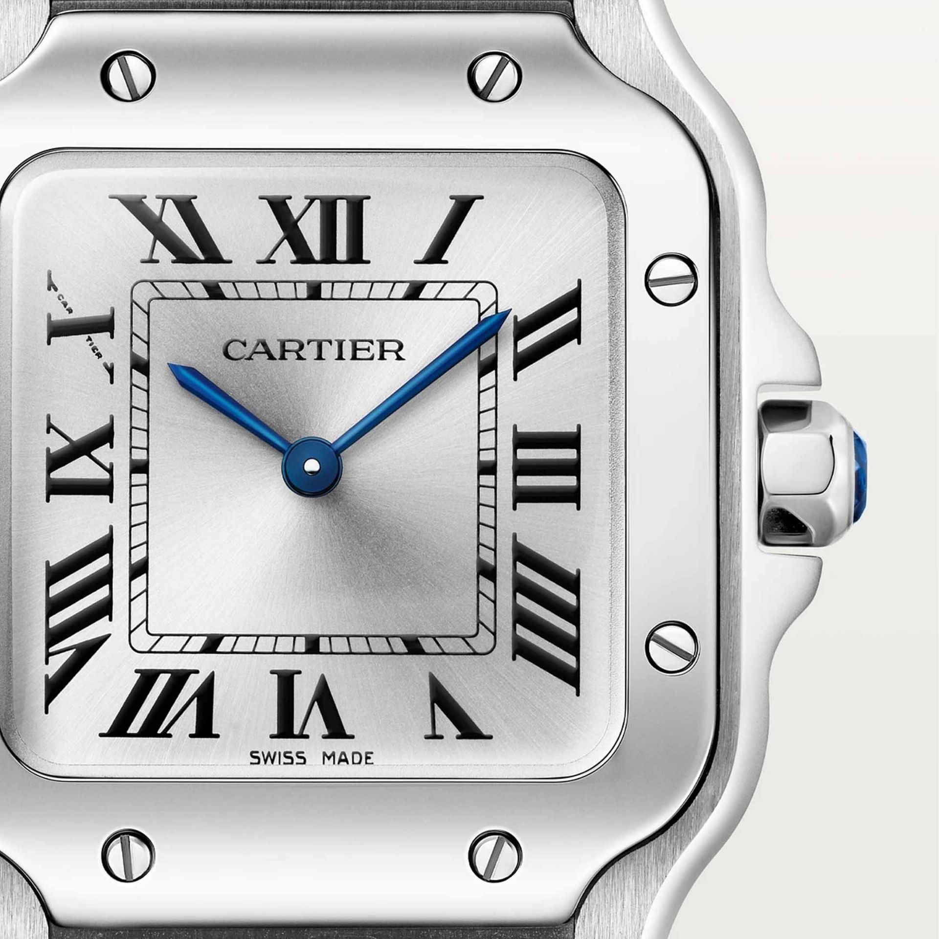 CARTIER Santos De Cartier Modello Piccolo, Acciaio 27 X 34,5 MM WSSA0082