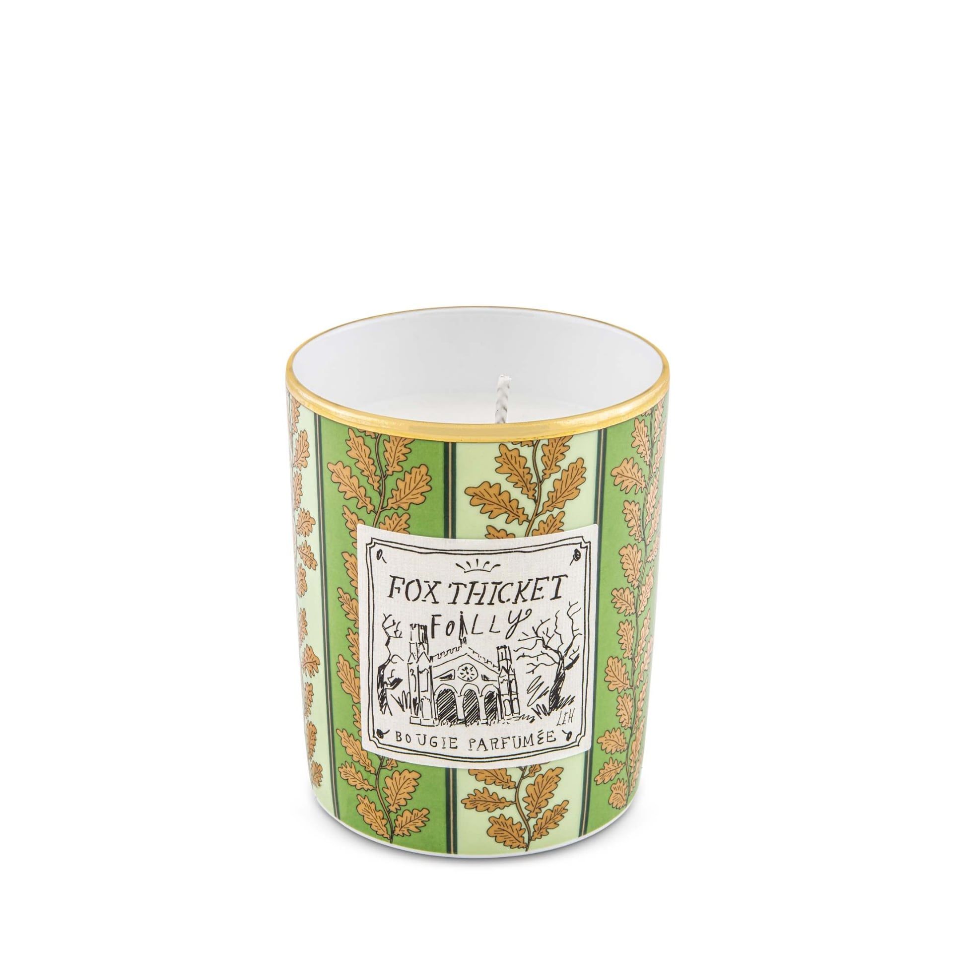 GINORI 1735 Candela Profumi Luchino Fox Thicket Folly H 10 CM - Ø 8.2 CM 020RG00 FCO021LX0320G00131800