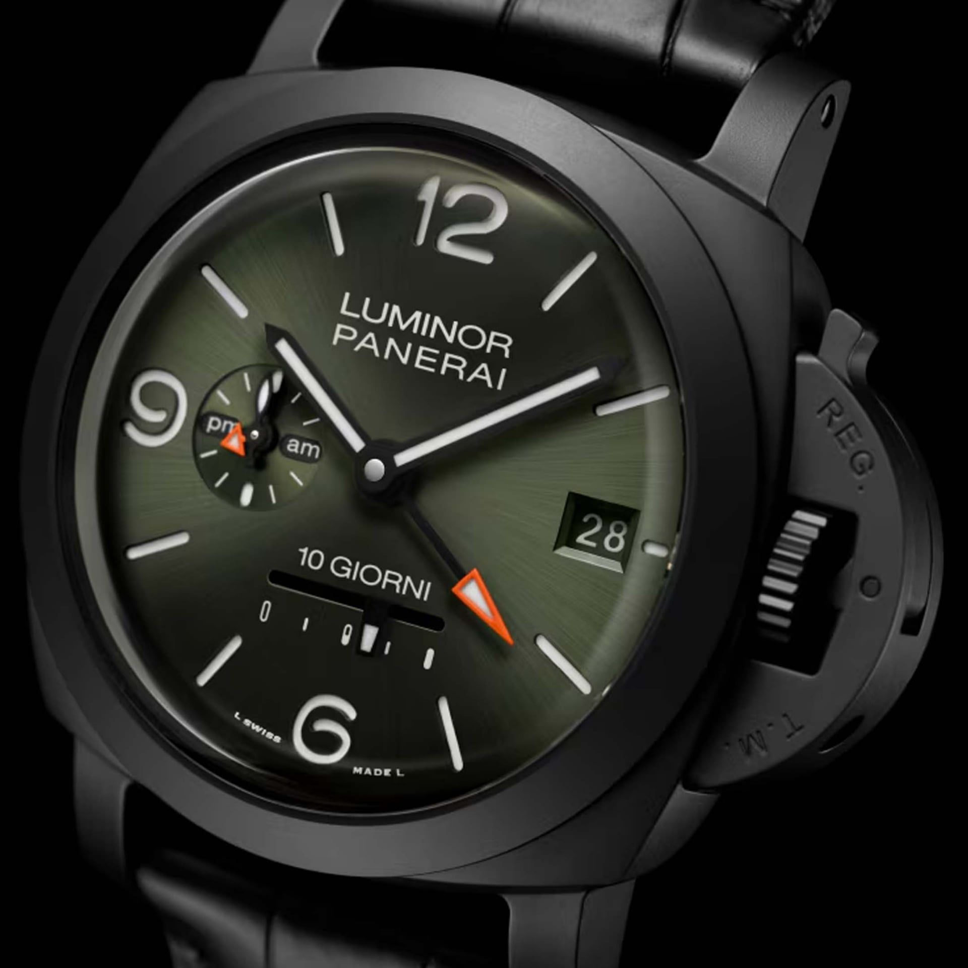 PANERAI  Luminor Dieci Giorni GMT Ceramica 44 MM PAM01483