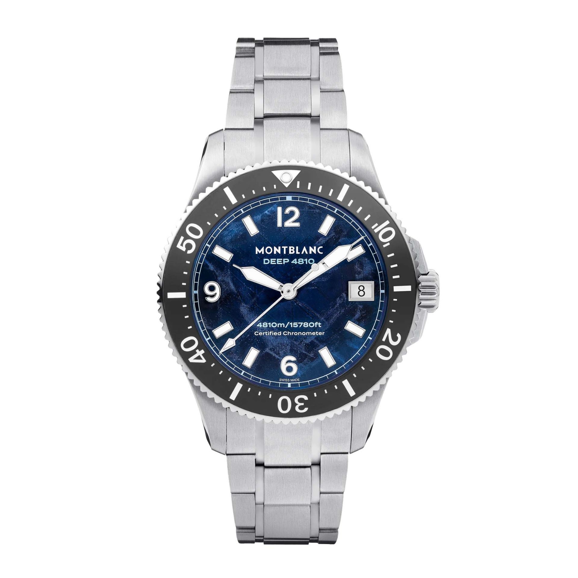 MONTBLANC Iced Sea 0 Oxygen Deep 4810 43 MM 135634