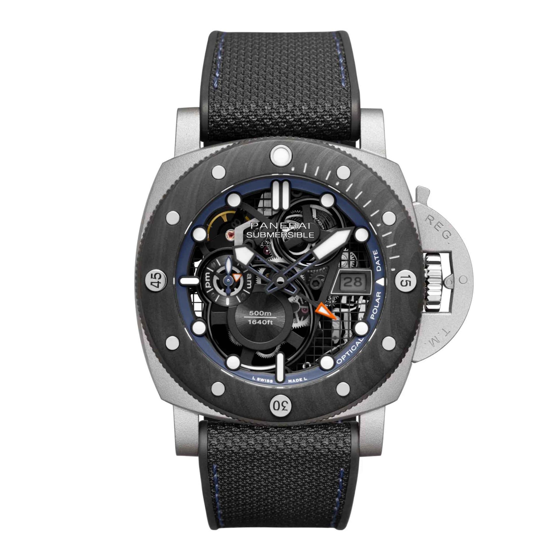 PANERAI  Submersible GMT Titanio Mike Horn Experience Edition 47 MM PAM01670