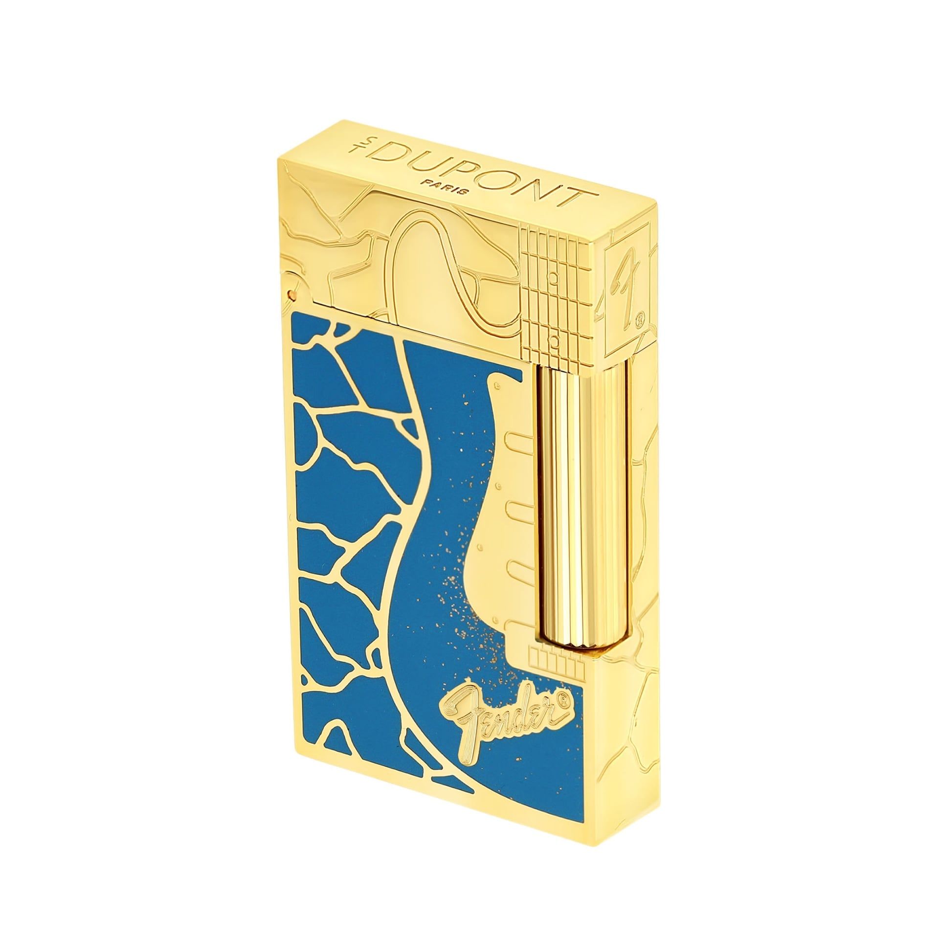 S. T. DUPONT Accendino Ligne 2 Fender Laccato Blu Fender  C16026CL