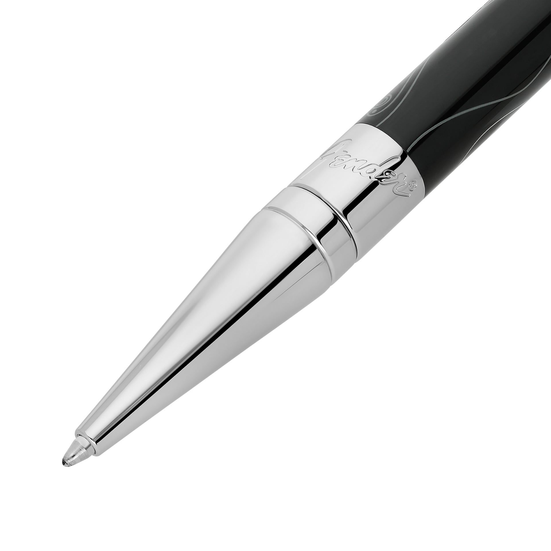 S. T. DUPONT Penna a Sfera Initial Fender Nero  275175