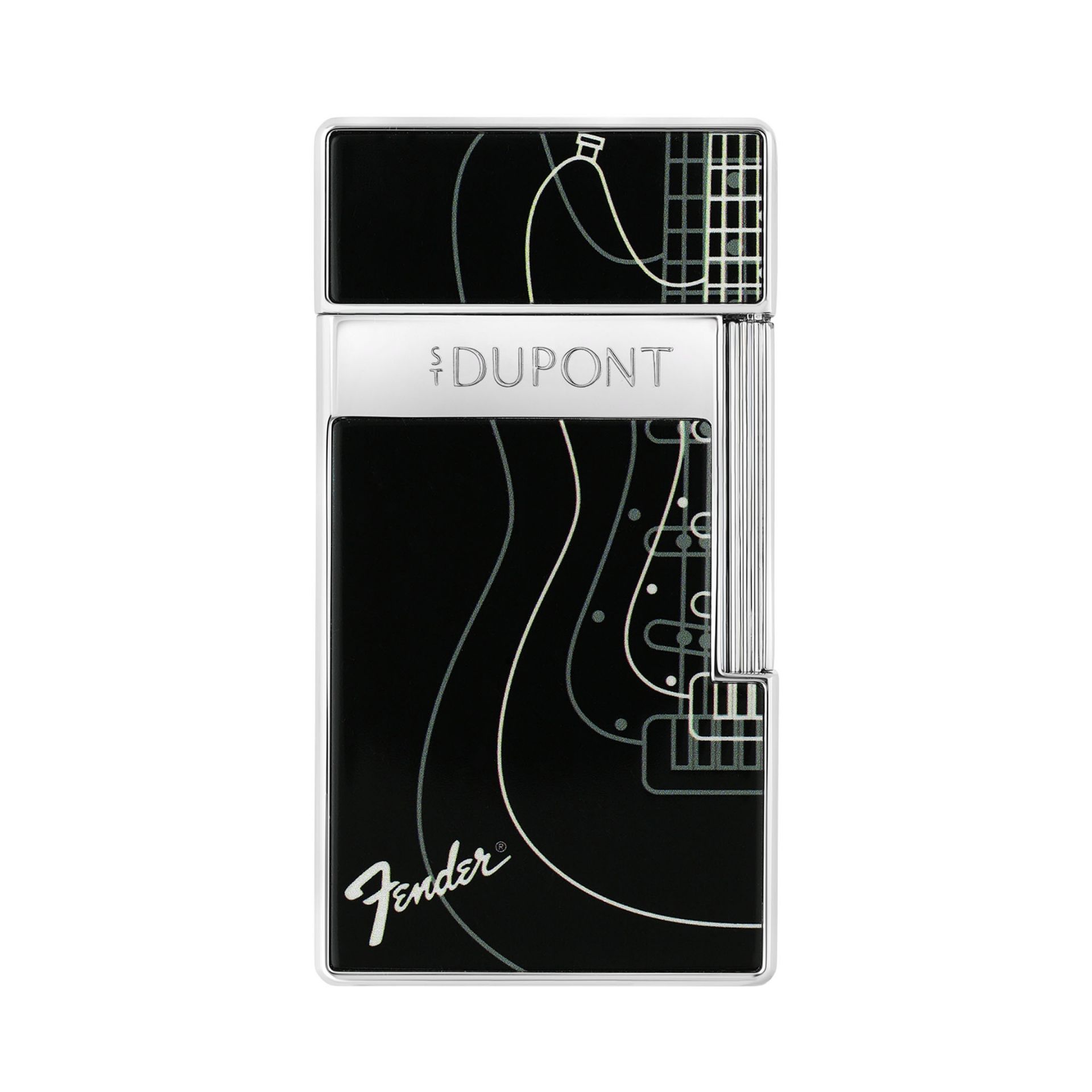 S. T. DUPONT Accendino Biggy Fender Laccato Nero  025025