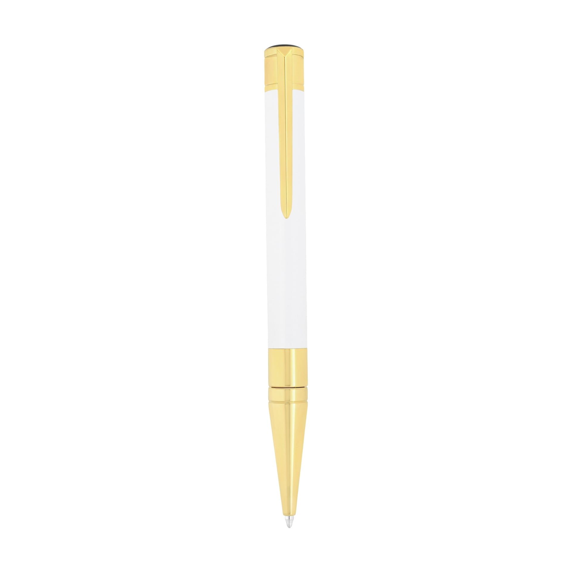 S. T. DUPONT Penna a Sfera Initial Bianco  275217