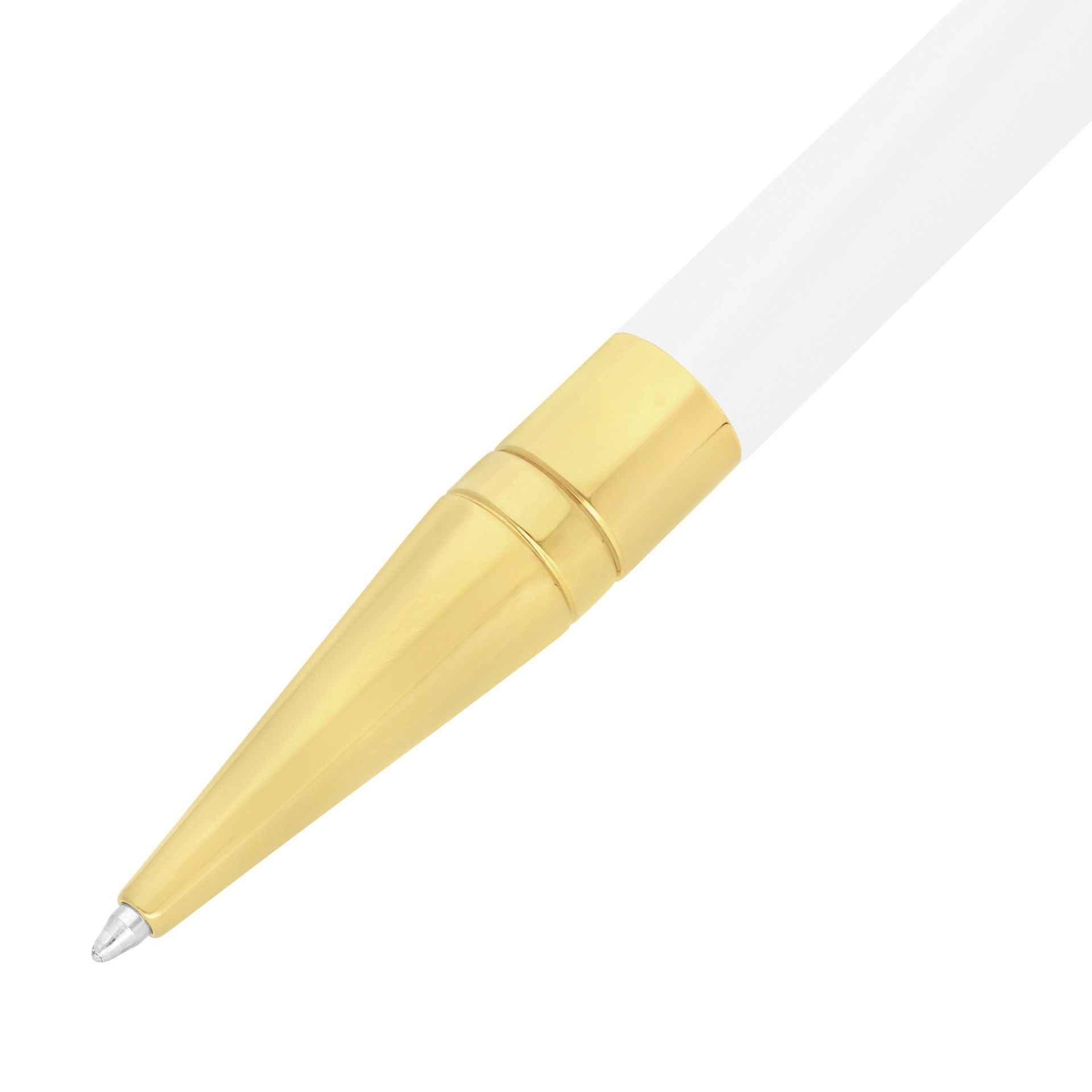 S. T. DUPONT Penna a Sfera Initial Bianco  275217