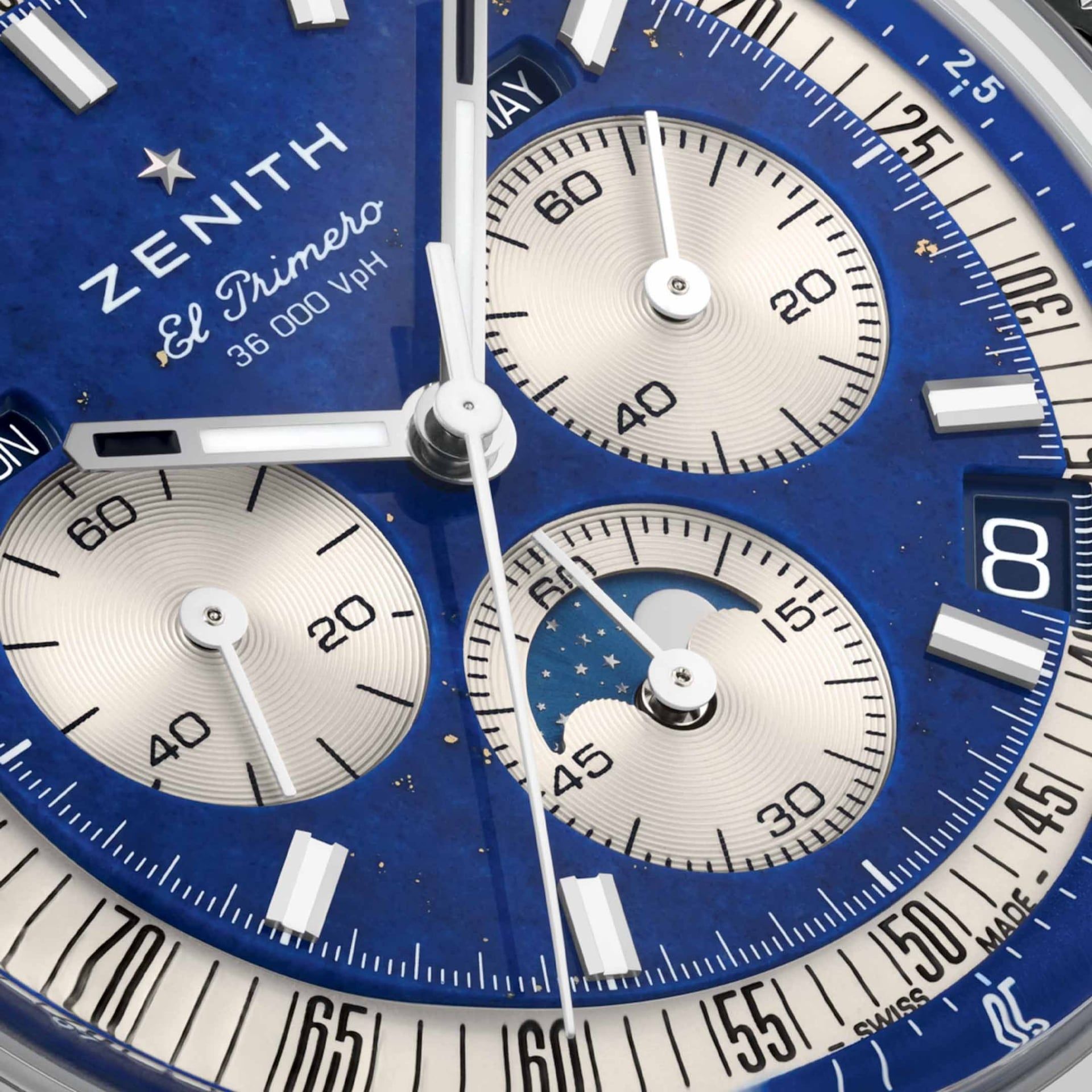 ZENITH Chronomaster Original Lapis Lazuli 38 MM 03.3400.3610/51.C910