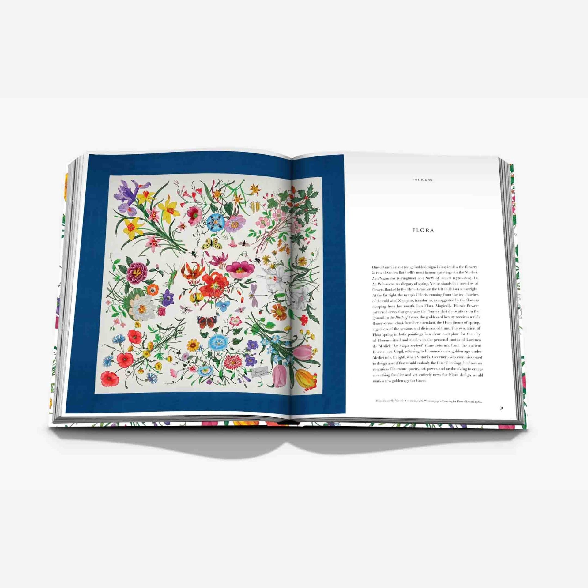 ASSOULINE Libro Gucci: The Art of Silk 28 x 5 x H 36 CM 9781649805362