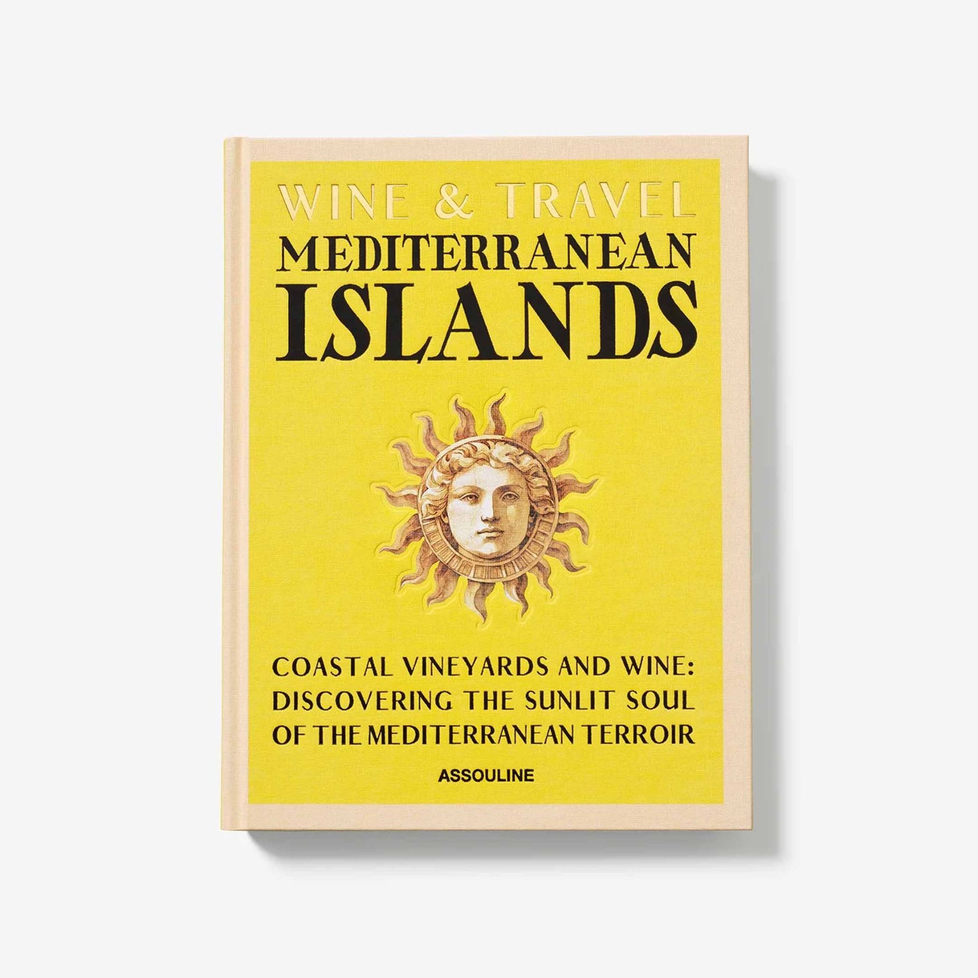 ASSOULINE Libro Wine & Travel Mediterranean Islands 25 x 3 x H 33 CM 9781649804983