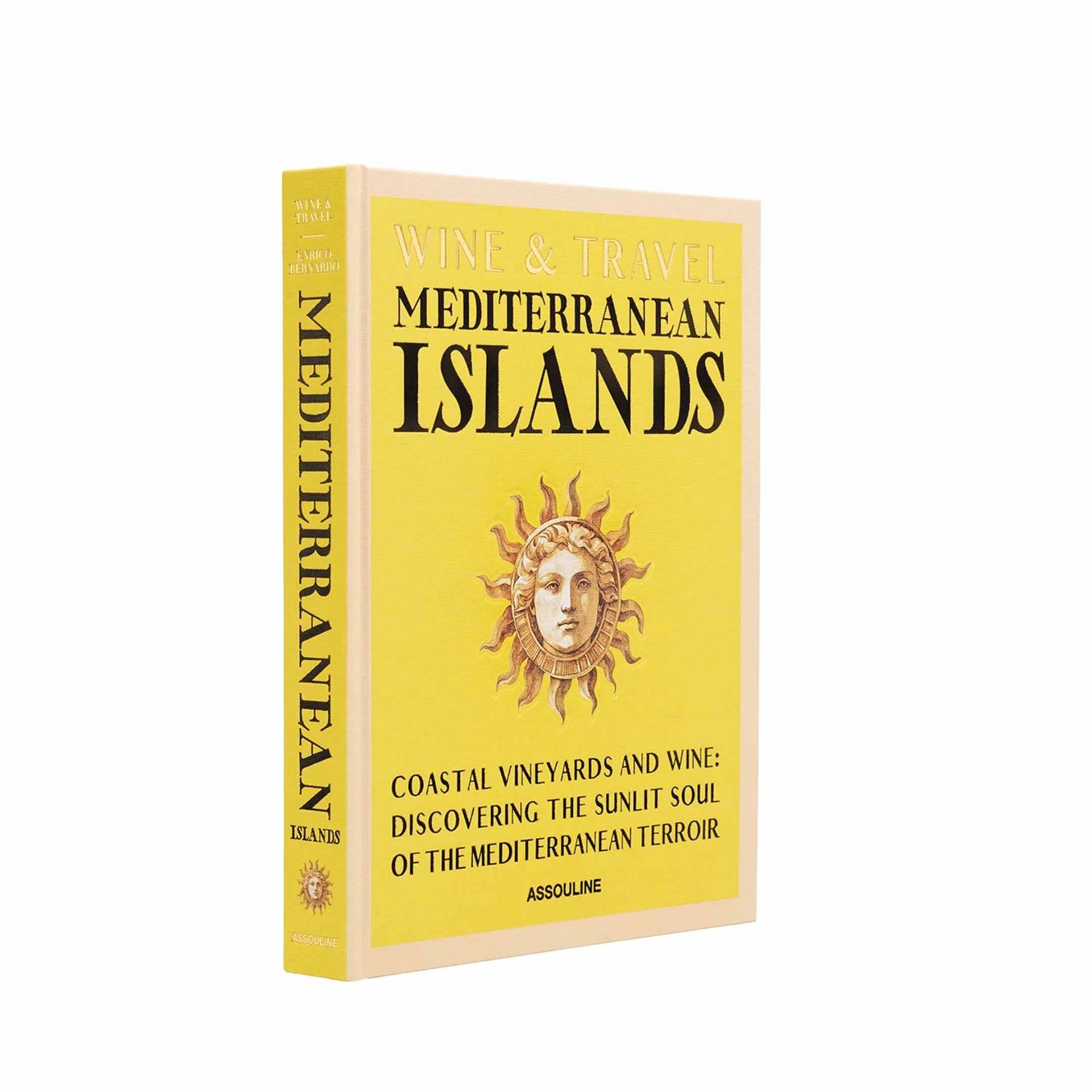 ASSOULINE Libro Wine & Travel Mediterranean Islands 25 x 3 x H 33 CM 9781649804983