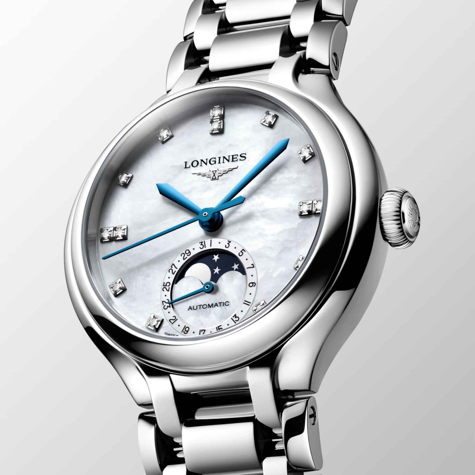 LONGINES Primaluna Moonphase 34 MM L8.126.4.87.6