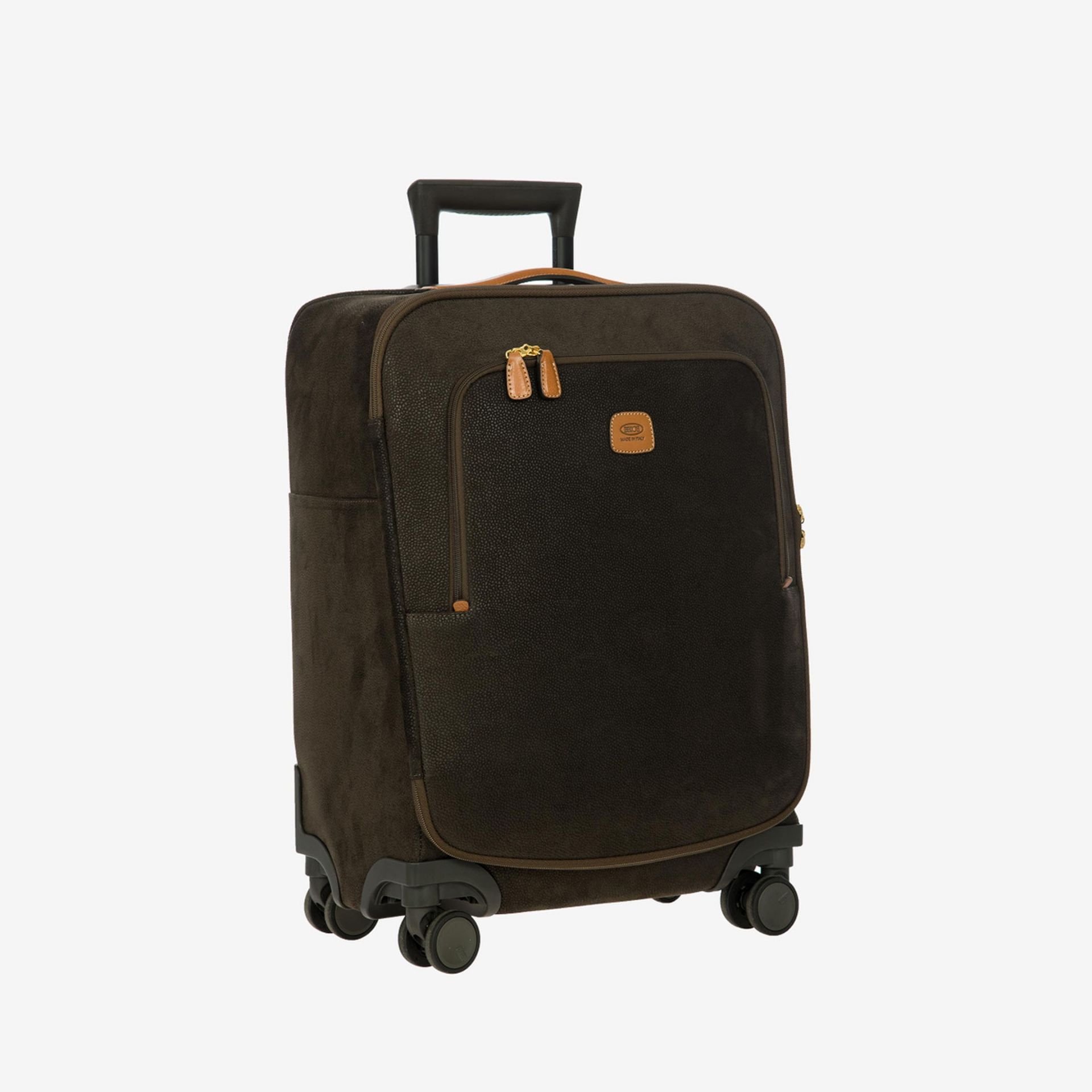 BRIC'S Trolley Cabina Life Compound con Porta PC Olive  BLF15290.378