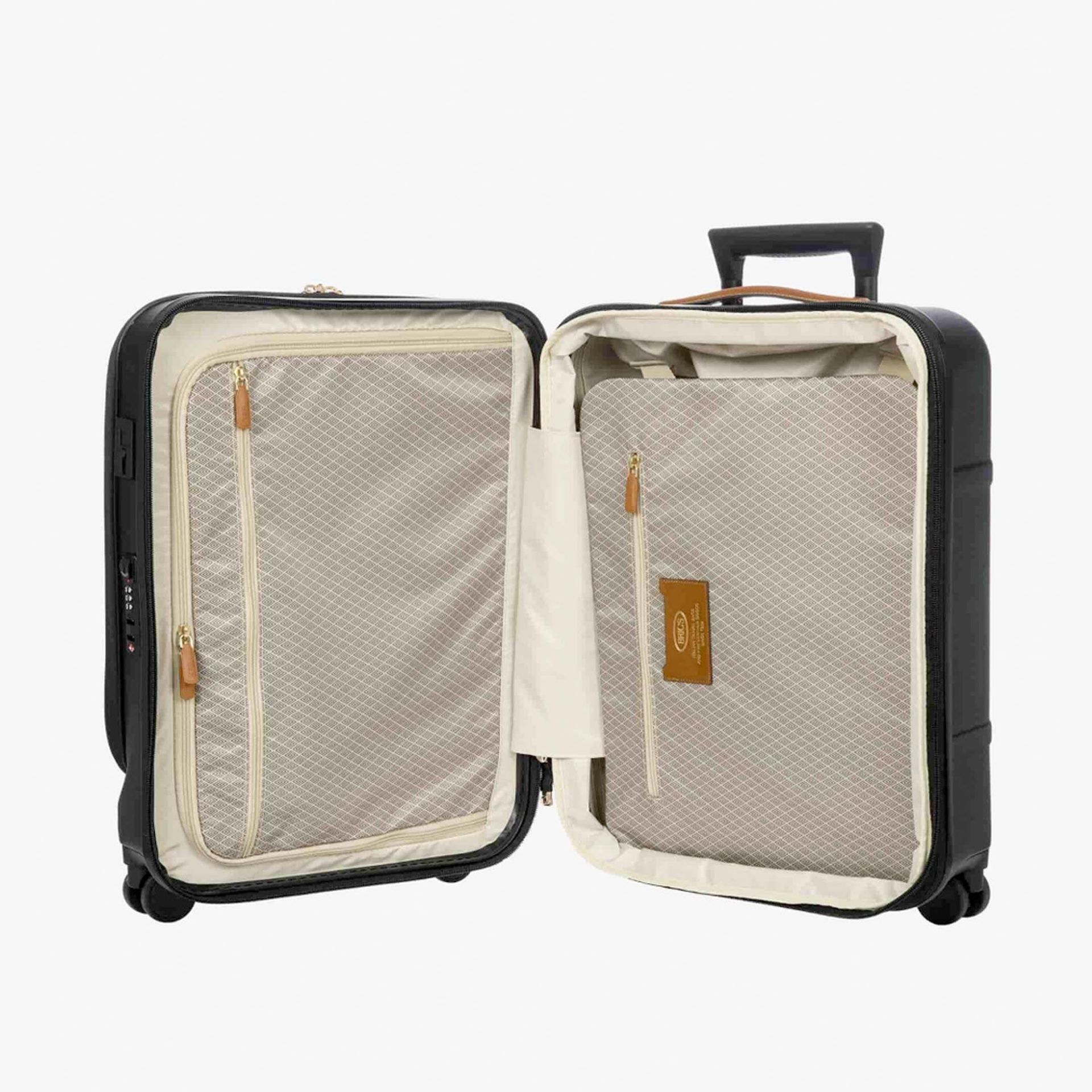 BRIC'S Trolley Cabina Business Bellagio con Porta PC e USB Black  BBG38312.902