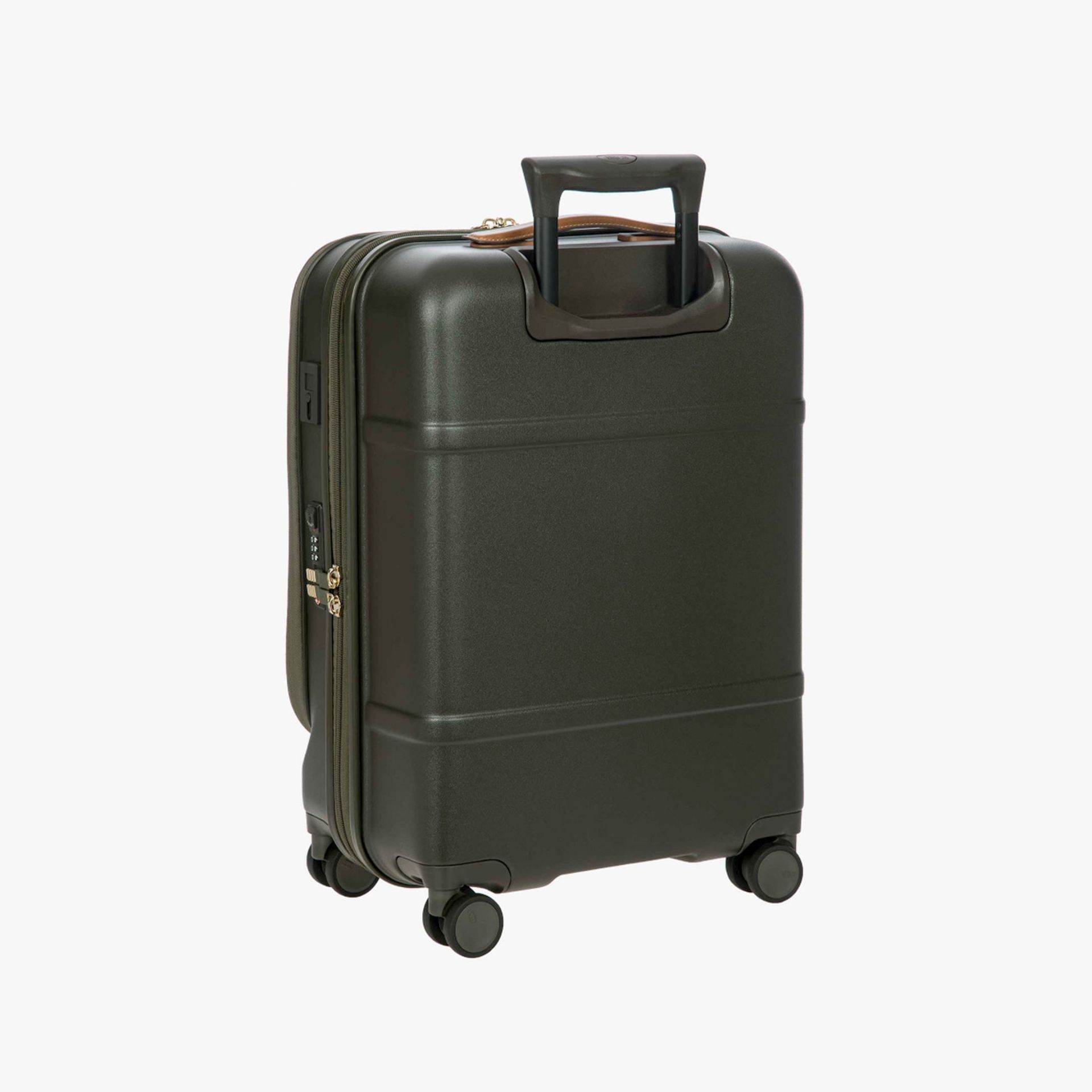 BRIC'S Trolley Cabina Business Bellagio con Porta PC e USB Olive  BBG38312.078