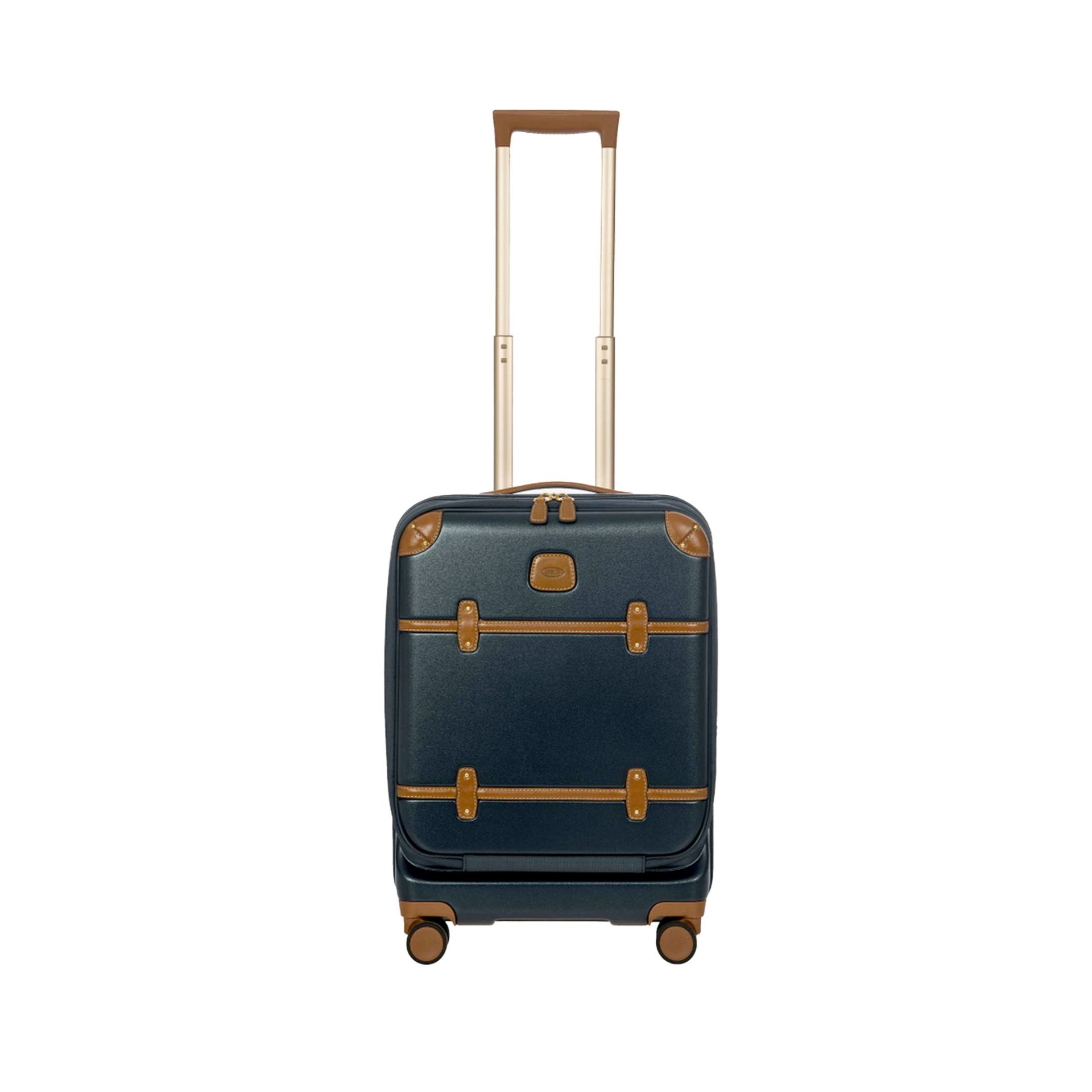 BRIC'S Trolley Cabina Business Bellagio con Porta PC e USB Blue  BBG38312.698