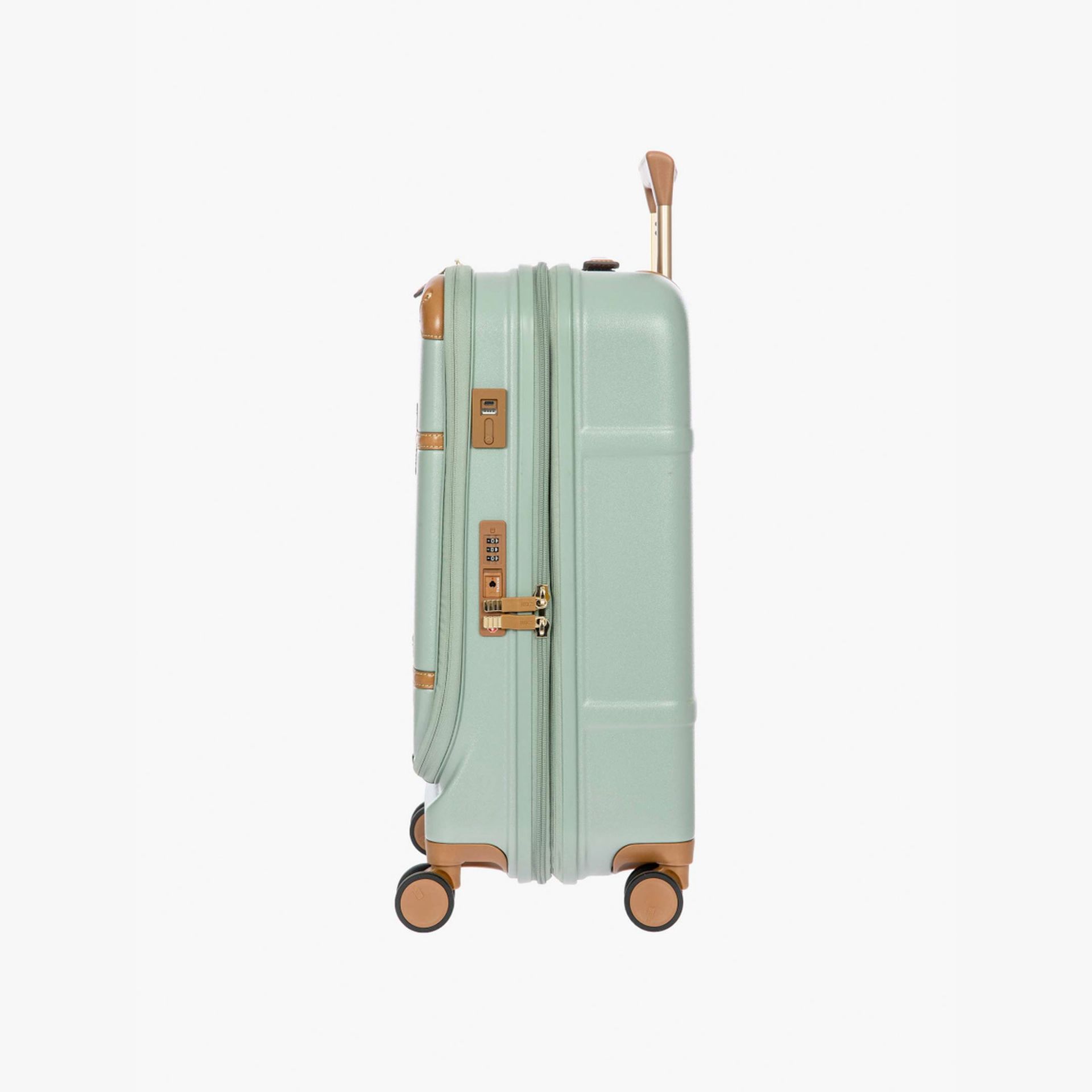 BRIC'S Trolley Cabina Business Bellagio con Porta PC e USB Eucalyptus  BBG38312.336