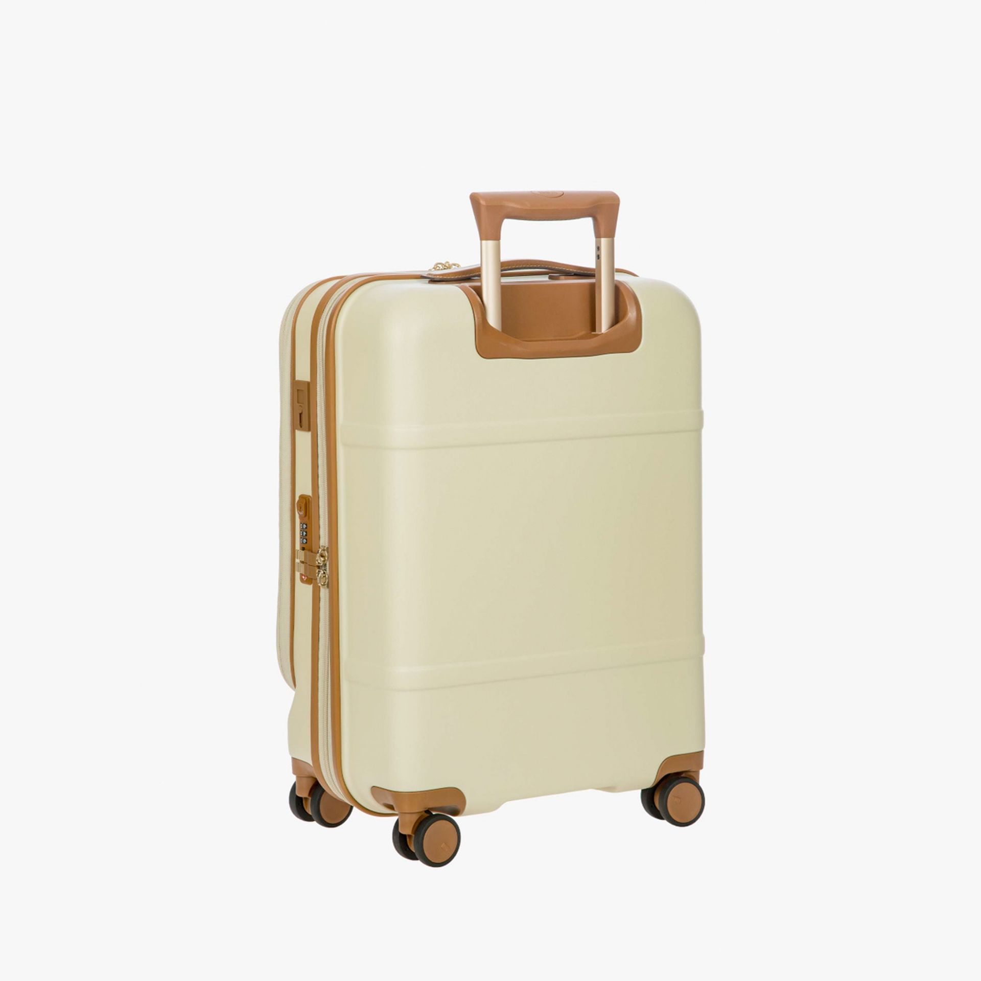 BRIC'S Trolley Cabina Business Bellagio con Porta PC e USB Cream  BBG38312.014