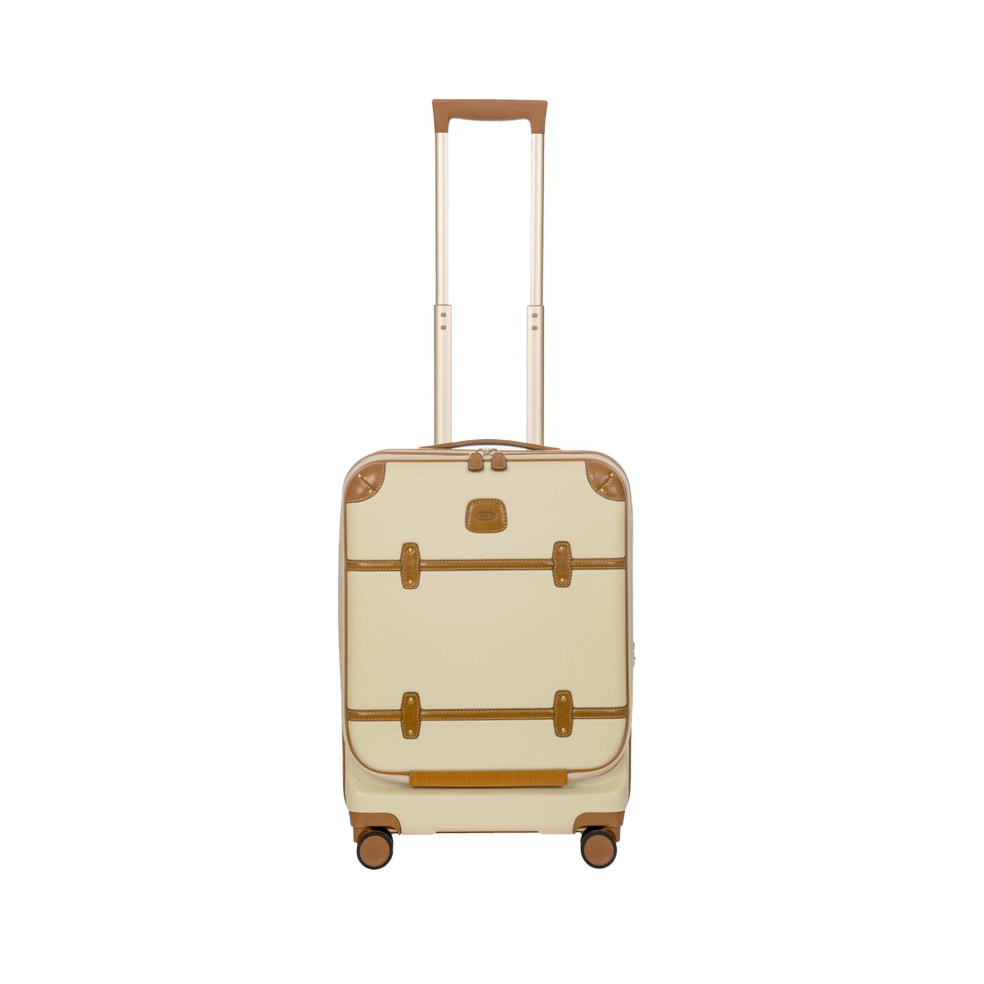 BRIC'S Trolley Cabina Business Bellagio con Porta PC e USB Cream  BBG38312.014