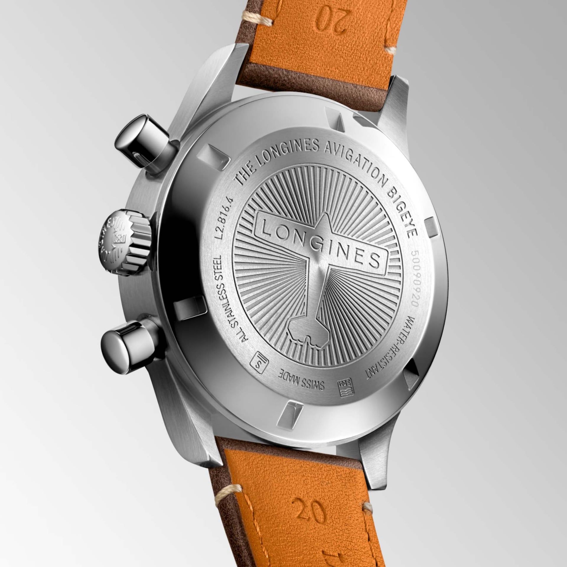 LONGINES Heritage Avigation Bigeye Cronografo 41 MM L2.816.4.53.2