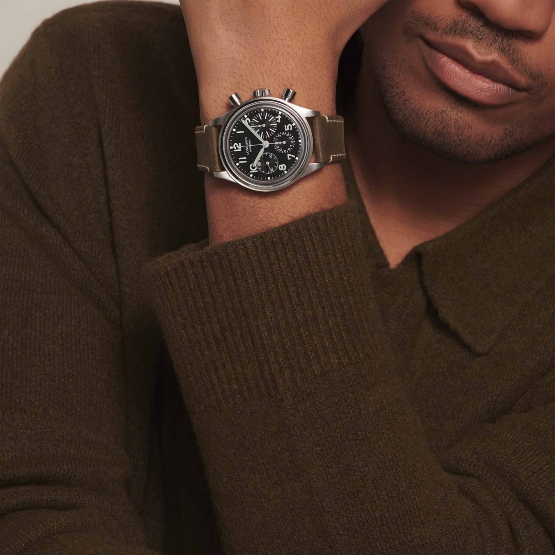 LONGINES Heritage Avigation Bigeye Cronografo 41 MM L2.816.4.53.2