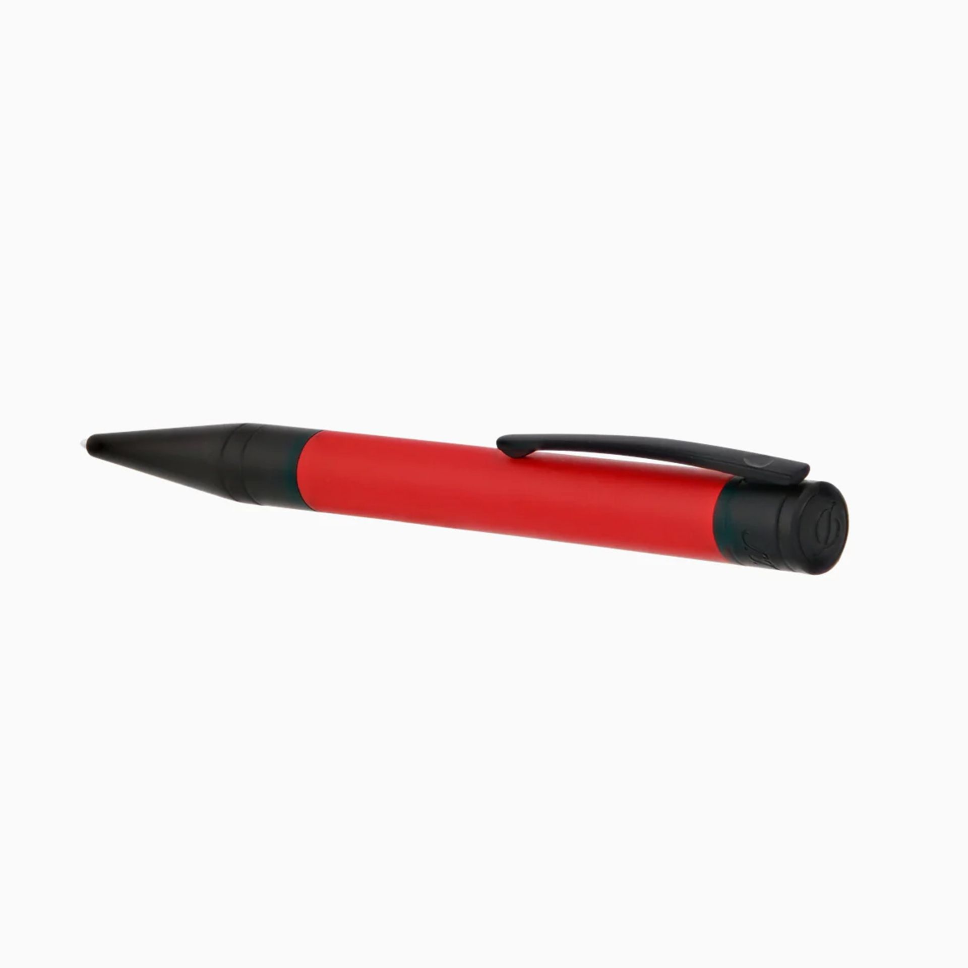 S. T. DUPONT Penna A Sfera D-Initial Nero/Rosso  265116