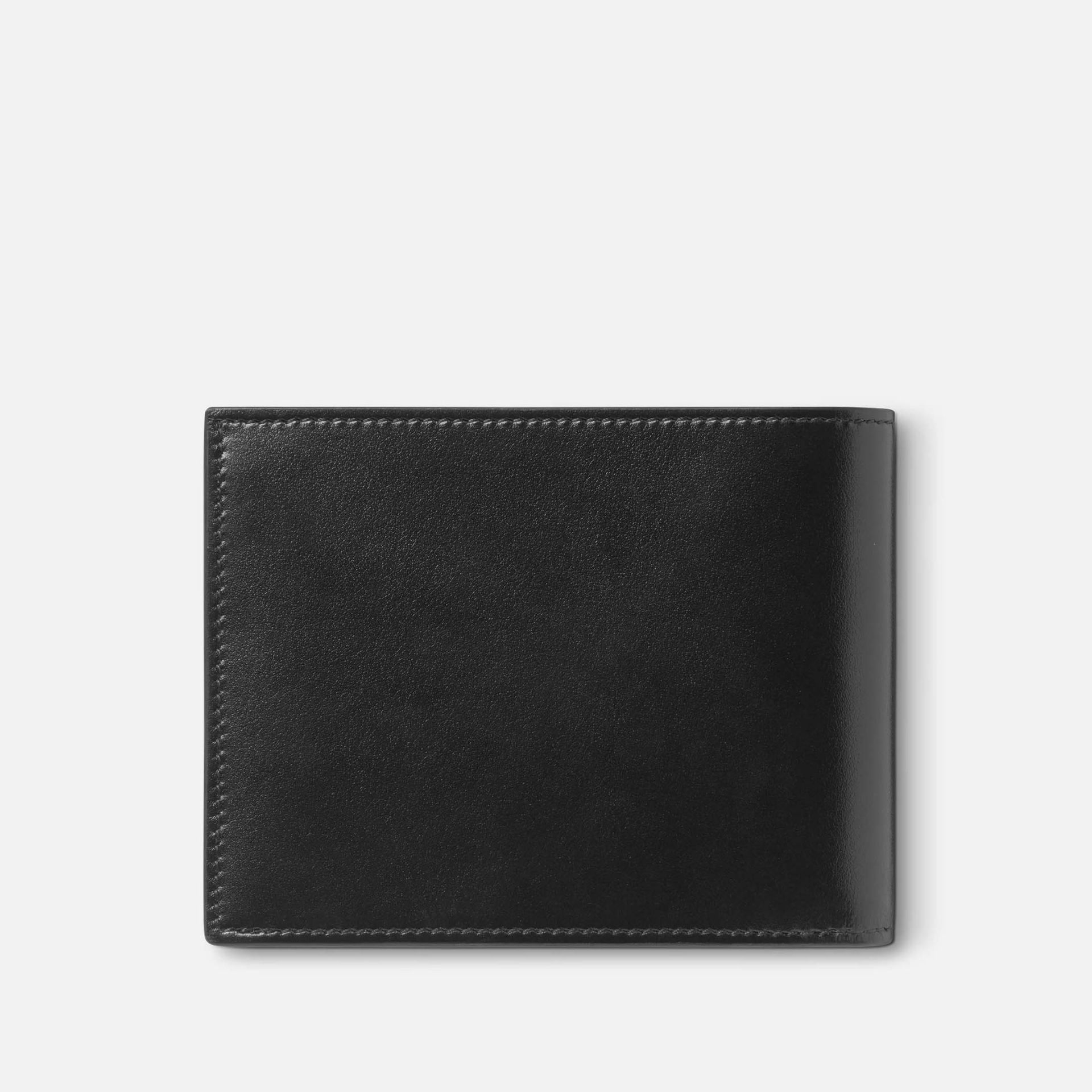 MONTBLANC Portafoglio Meisterstück 6 Scomparti con 2 Tasche Trasparenti Nero  198314