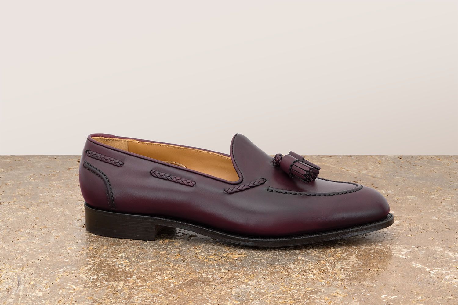 EDWARD GREEN Belgravia - Mocassino Con Nappine - Nightshade  BELGRAVIA