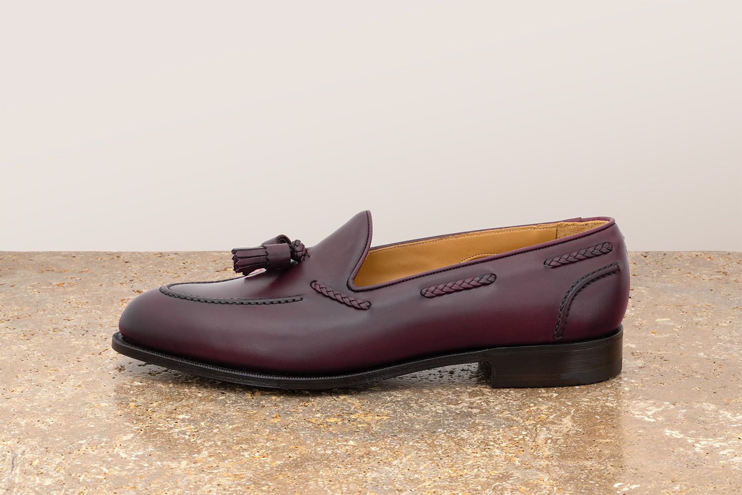 EDWARD GREEN Belgravia - Mocassino Con Nappine - Nightshade  BELGRAVIA