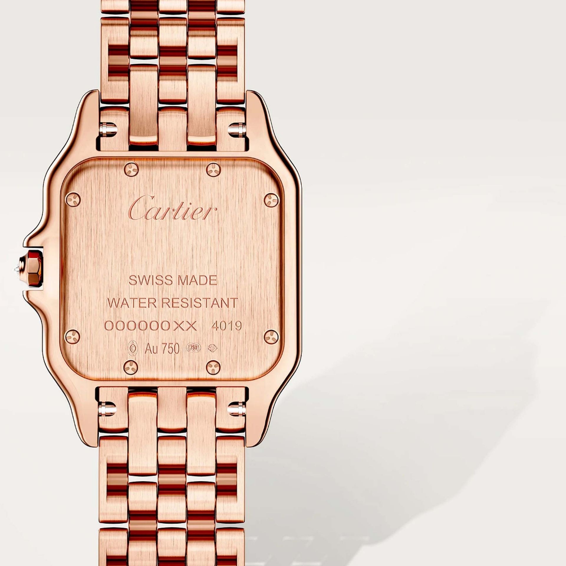 CARTIER Panthère De Cartier Modello Medio, Oro Rosa, Diamanti 27X37 MM WJPN0088