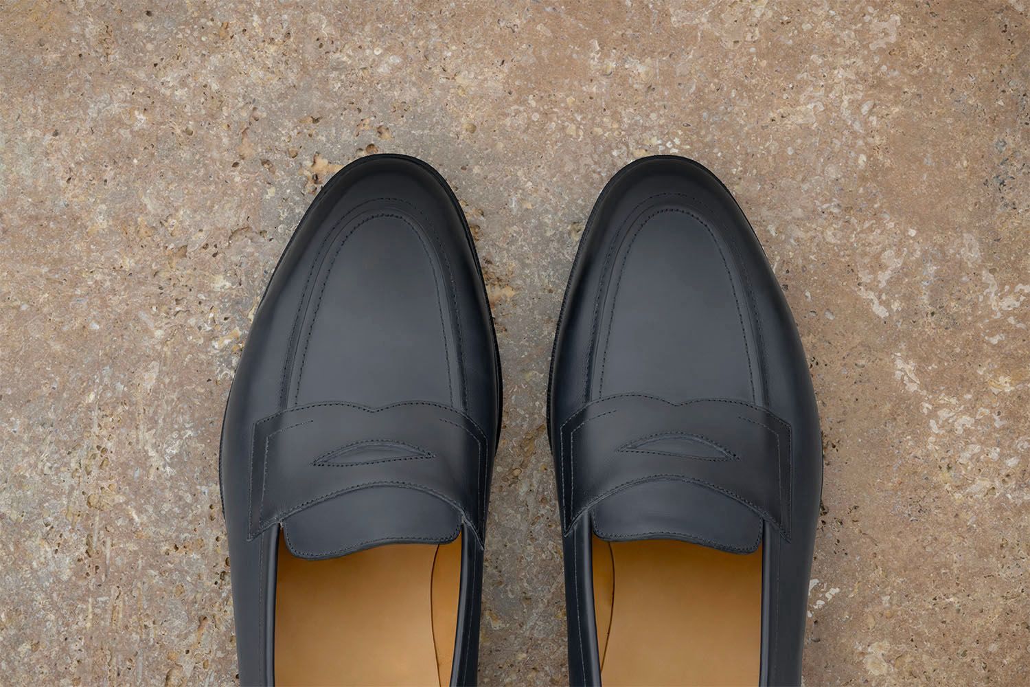 EDWARD GREEN Piccadilly - Mocassino Classico - Midnight Blue Antique  PICCADILLY