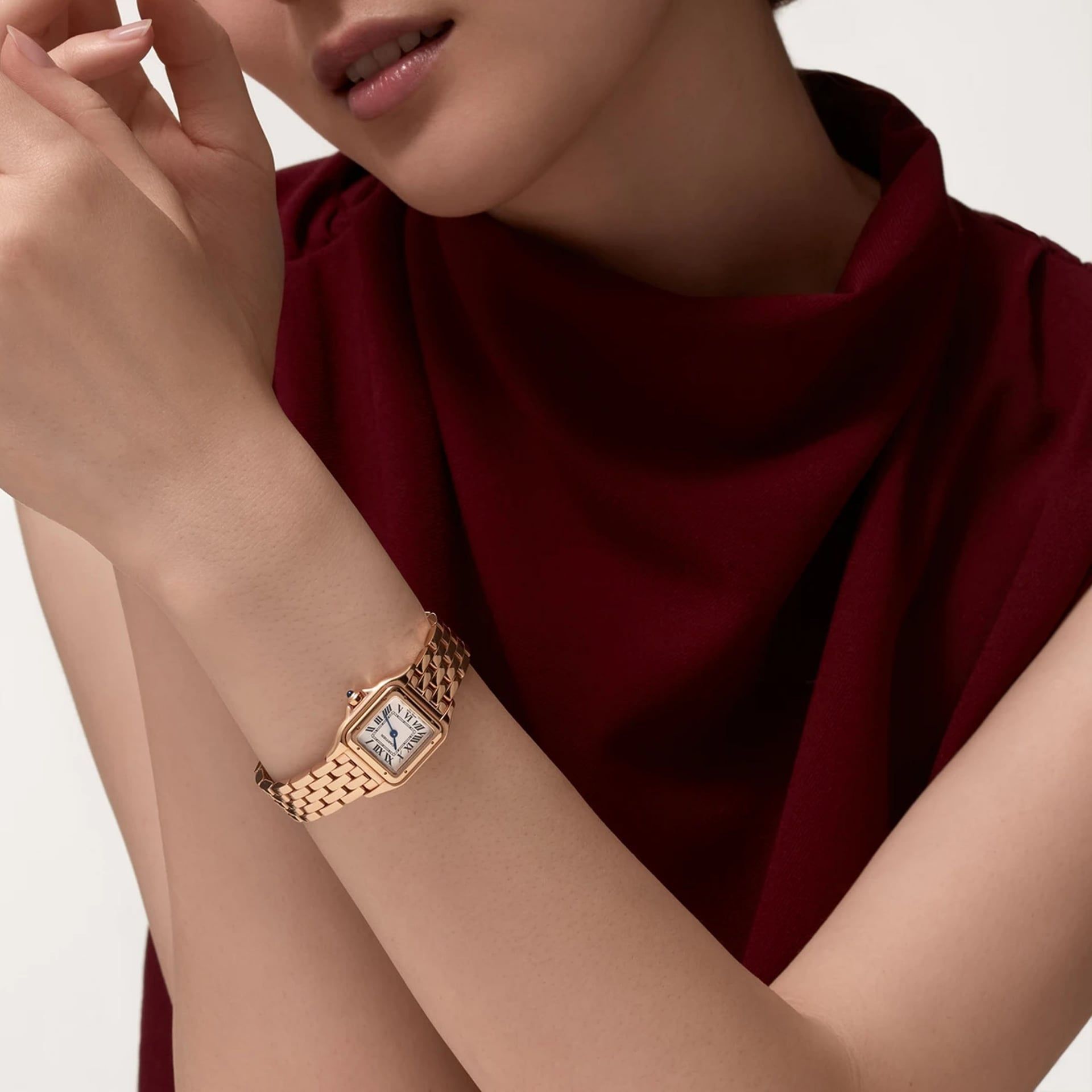 CARTIER Panthère De Cartier Modello Piccolo, Oro Rosa 23 X 30 MM WGPN0060