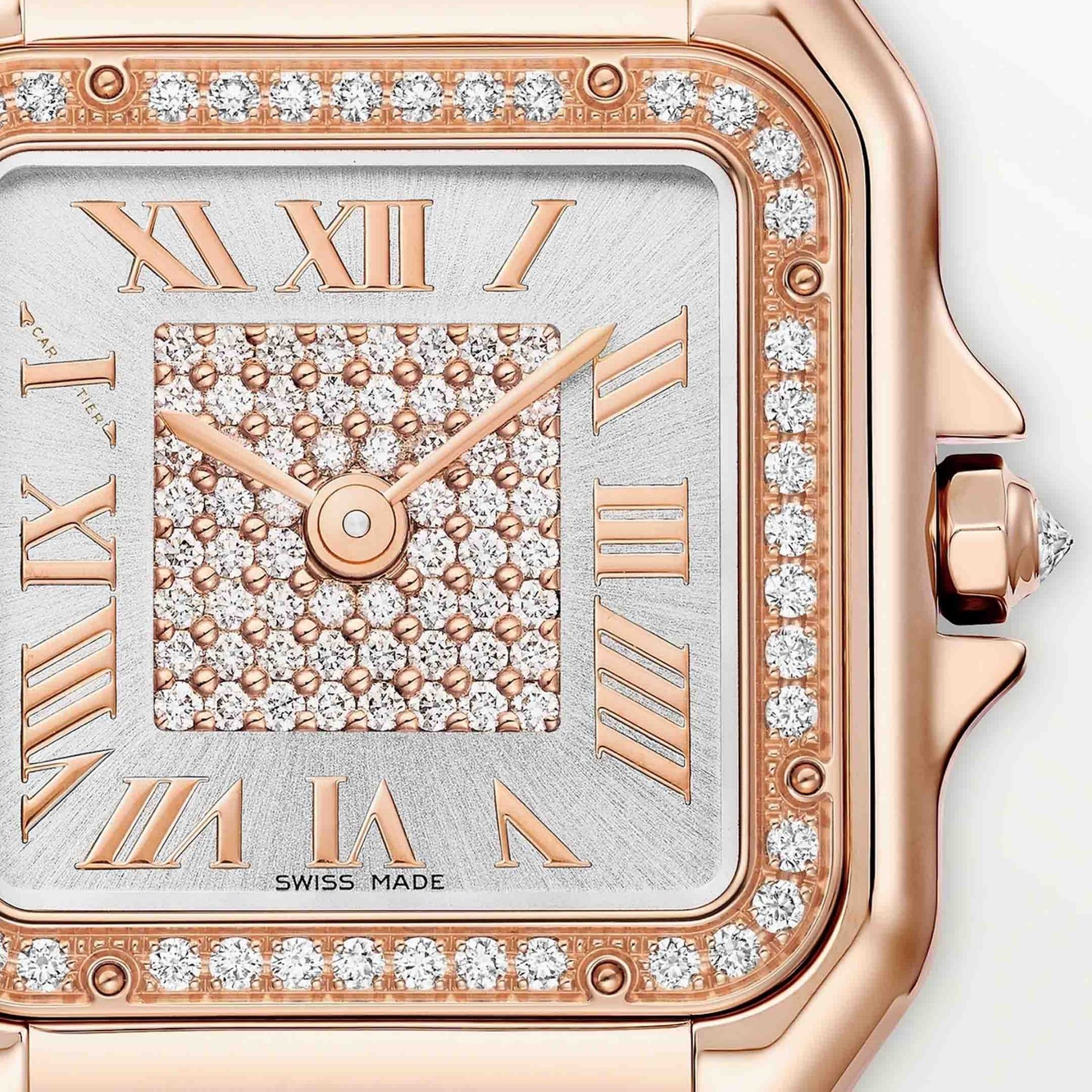 CARTIER Panthère De Cartier Modello Medio, Oro Rosa, Diamanti 36,5 x 26,7 MM WJPN0092