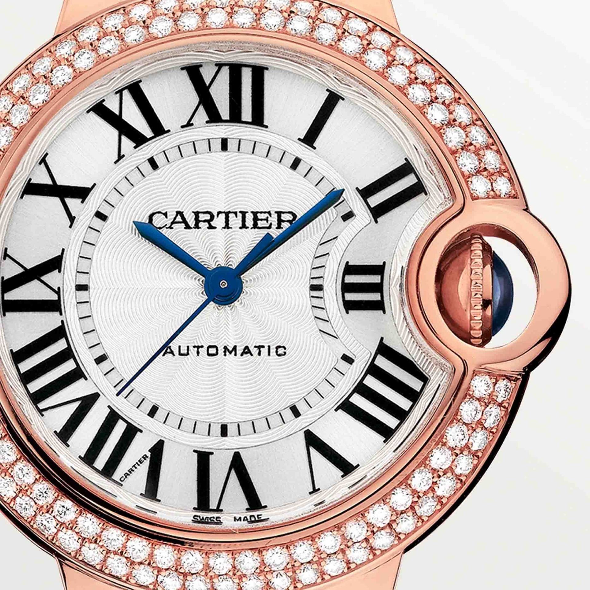 CARTIER Ballon Bleu De Cartier, Oro Rosa, Diamanti 33 MM WJBB0066