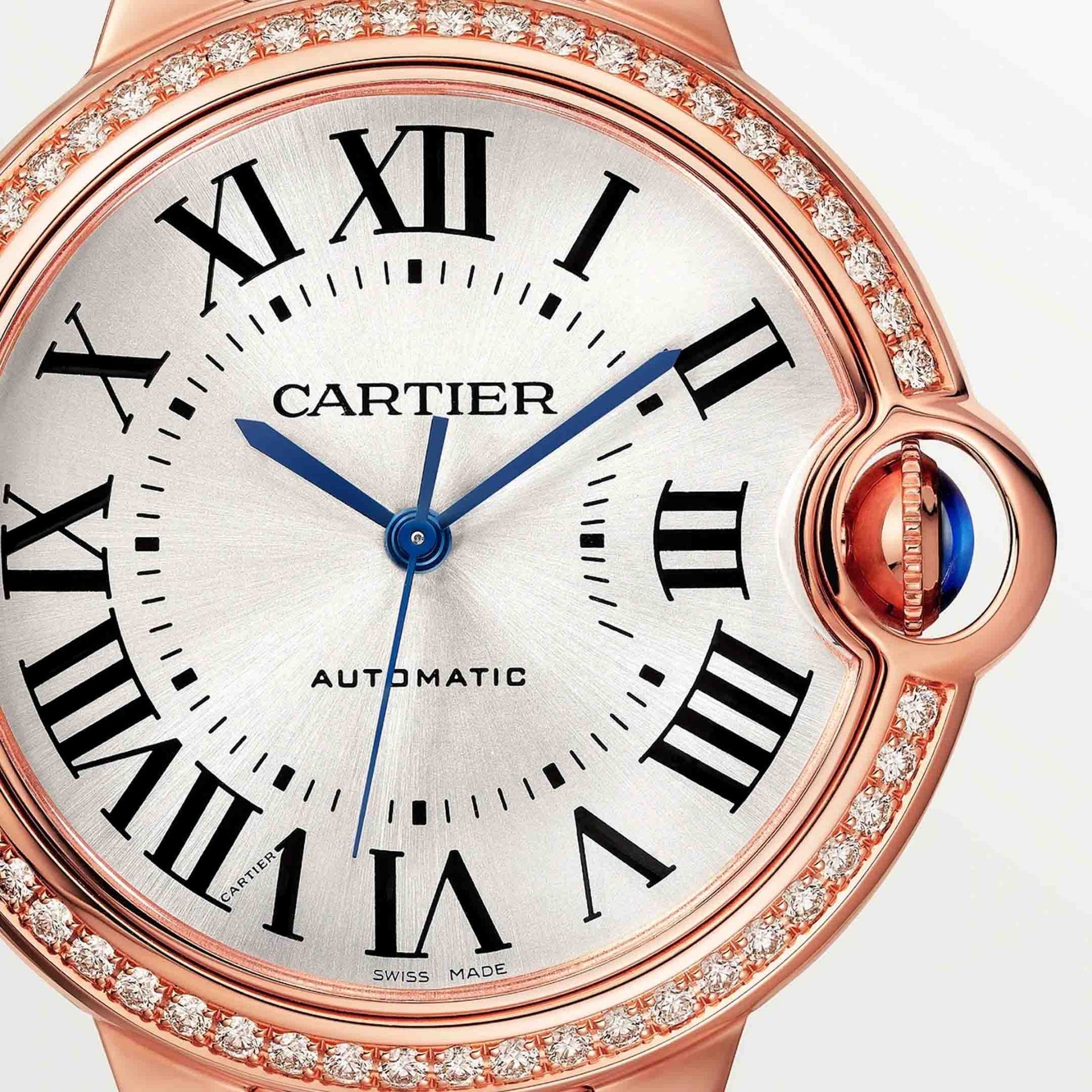 CARTIER Ballon Bleu De Cartier, Oro Rosa, Diamanti 36 MM WJBB0064